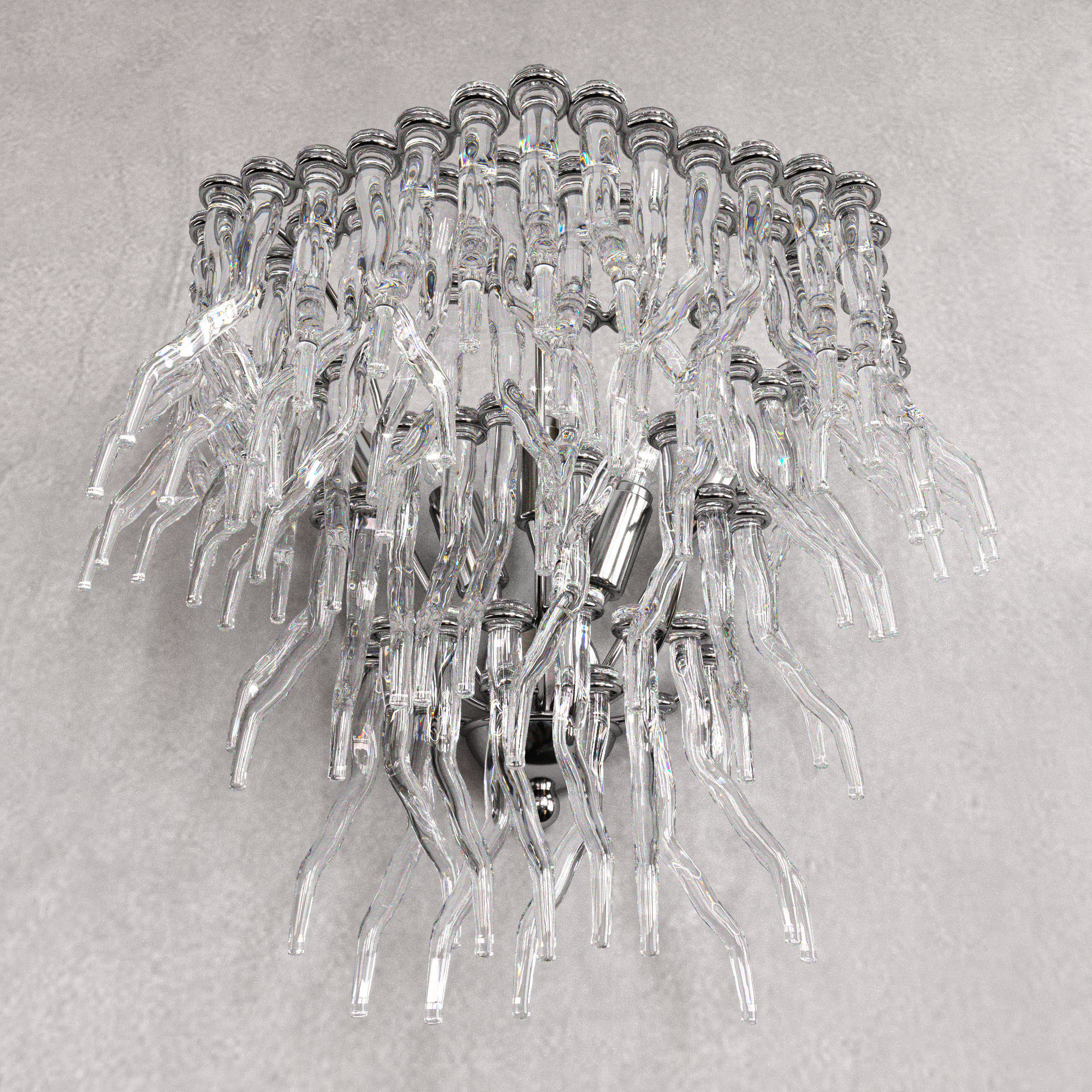 Wall light Reef 3D model_1