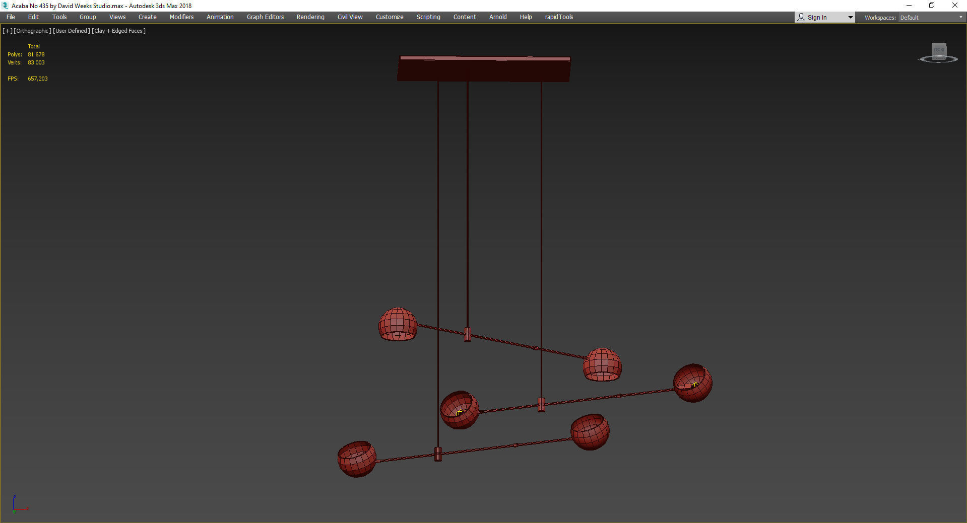 Acaba No 435 by David Weeks Studio Low-poly 3D model_2