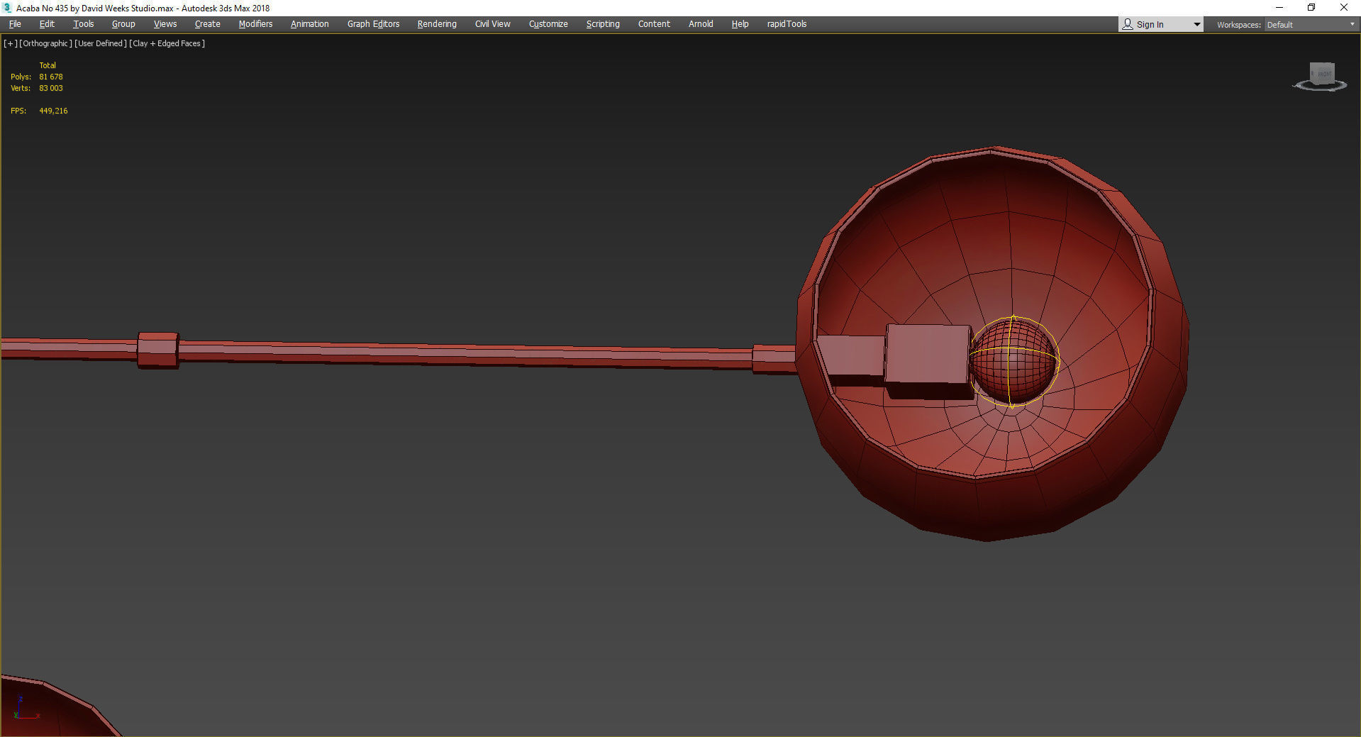 Acaba No 435 by David Weeks Studio Low-poly 3D model_4