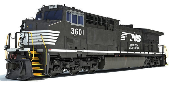 Norfolk Southern Locomotive 3D model