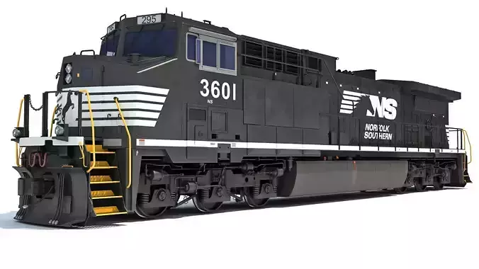 Norfolk Southern Locomotive 3D model