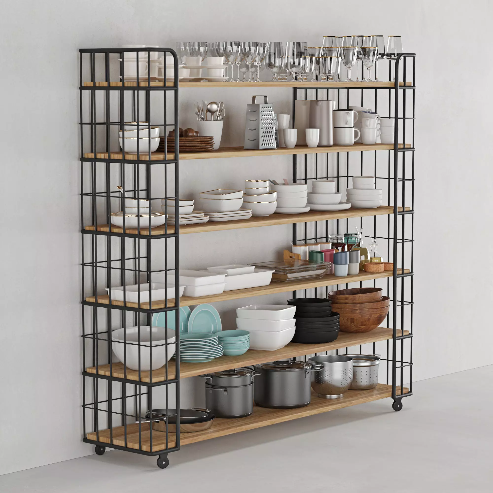 Kitchenware and Tableware 23 3D model_0