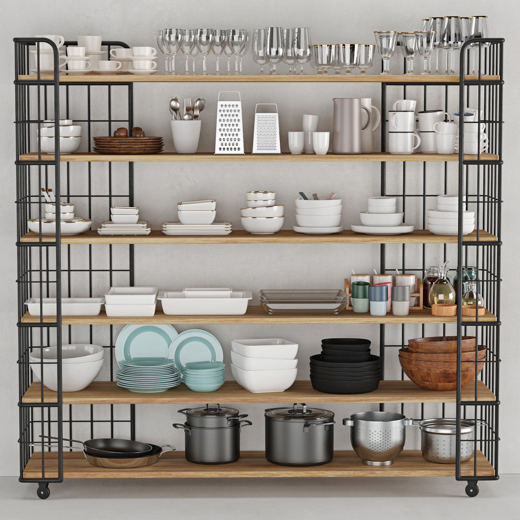 Kitchenware and Tableware 23 3D model_2