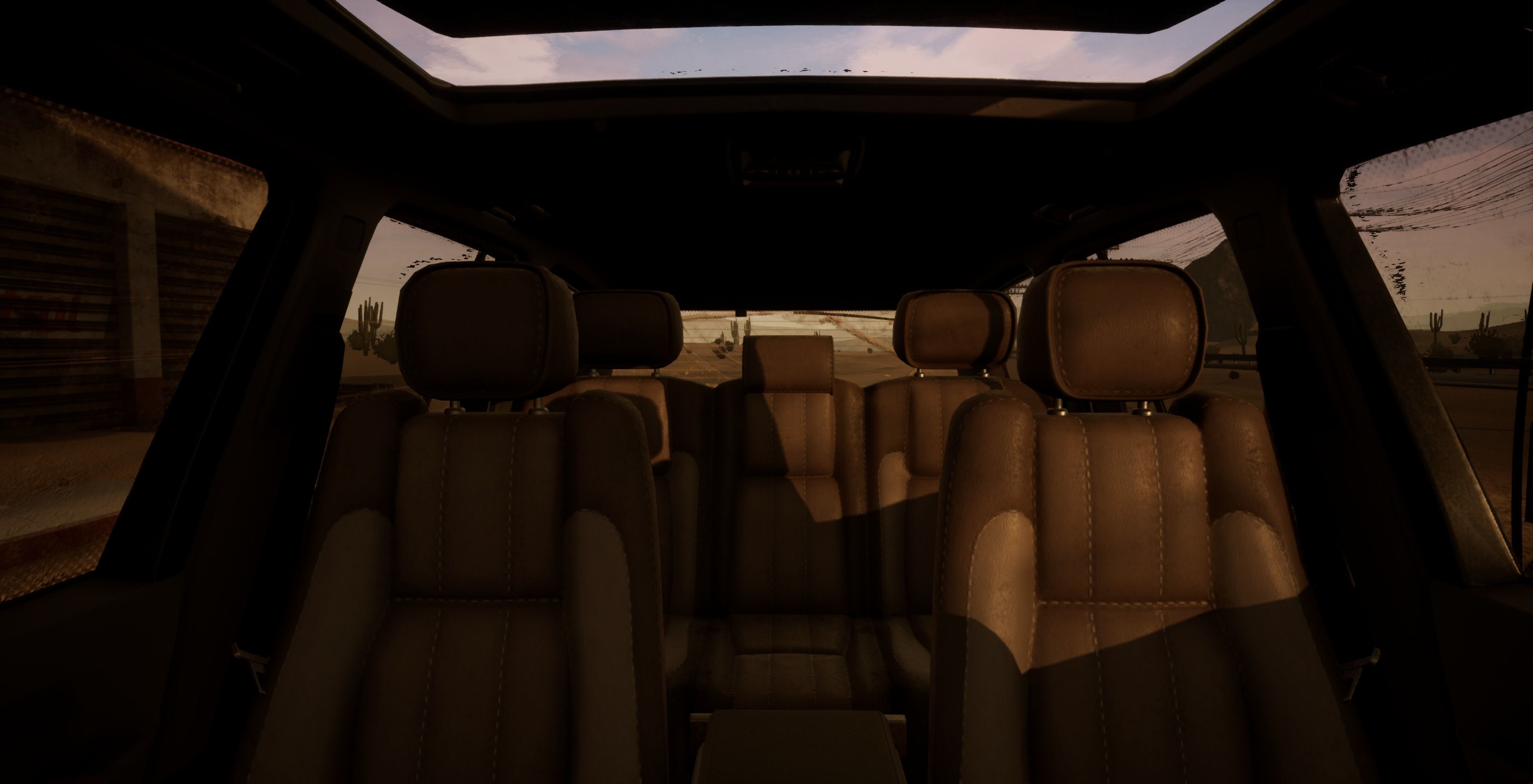 Gas station Unreal 4 Scene Low-poly 3D model_22