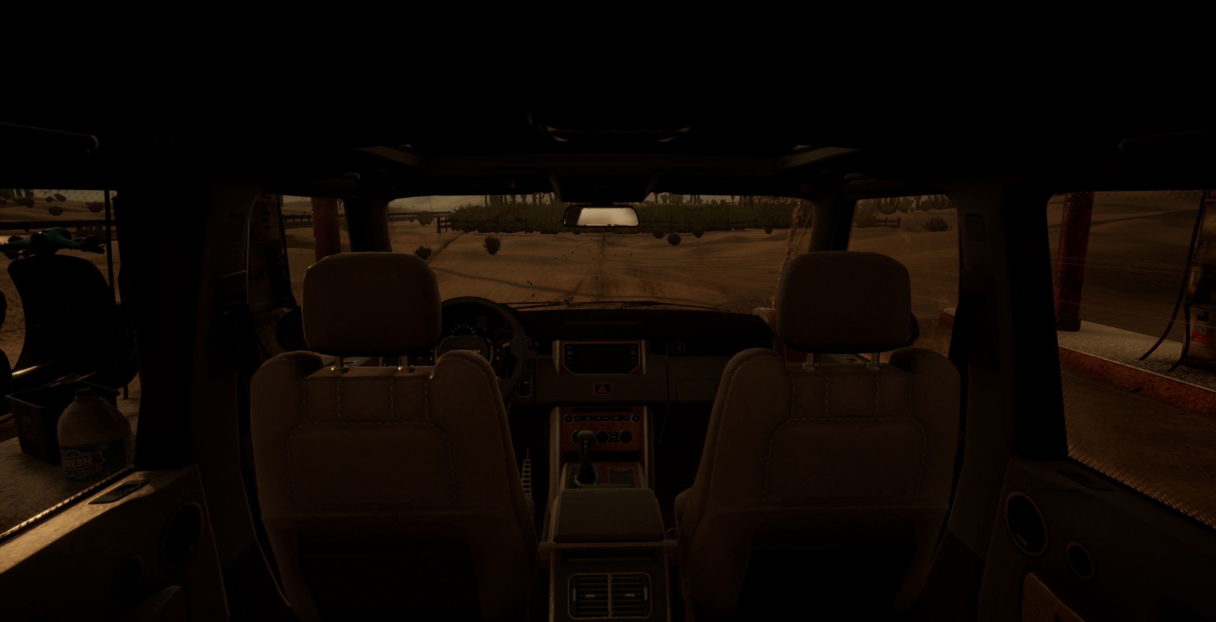 Gas station Unreal 4 Scene Low-poly 3D model_23