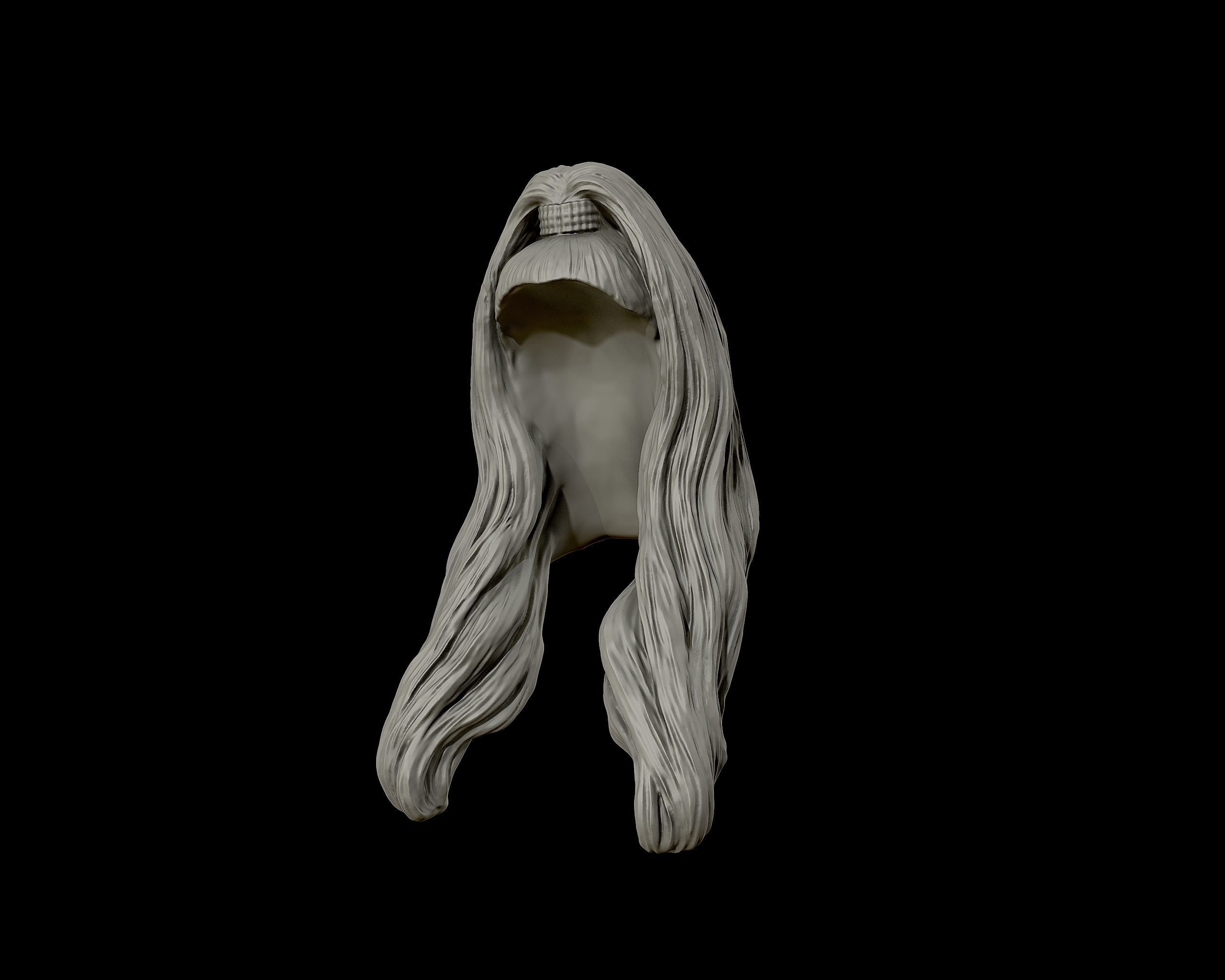 Hairstyle 10 3D print model_11