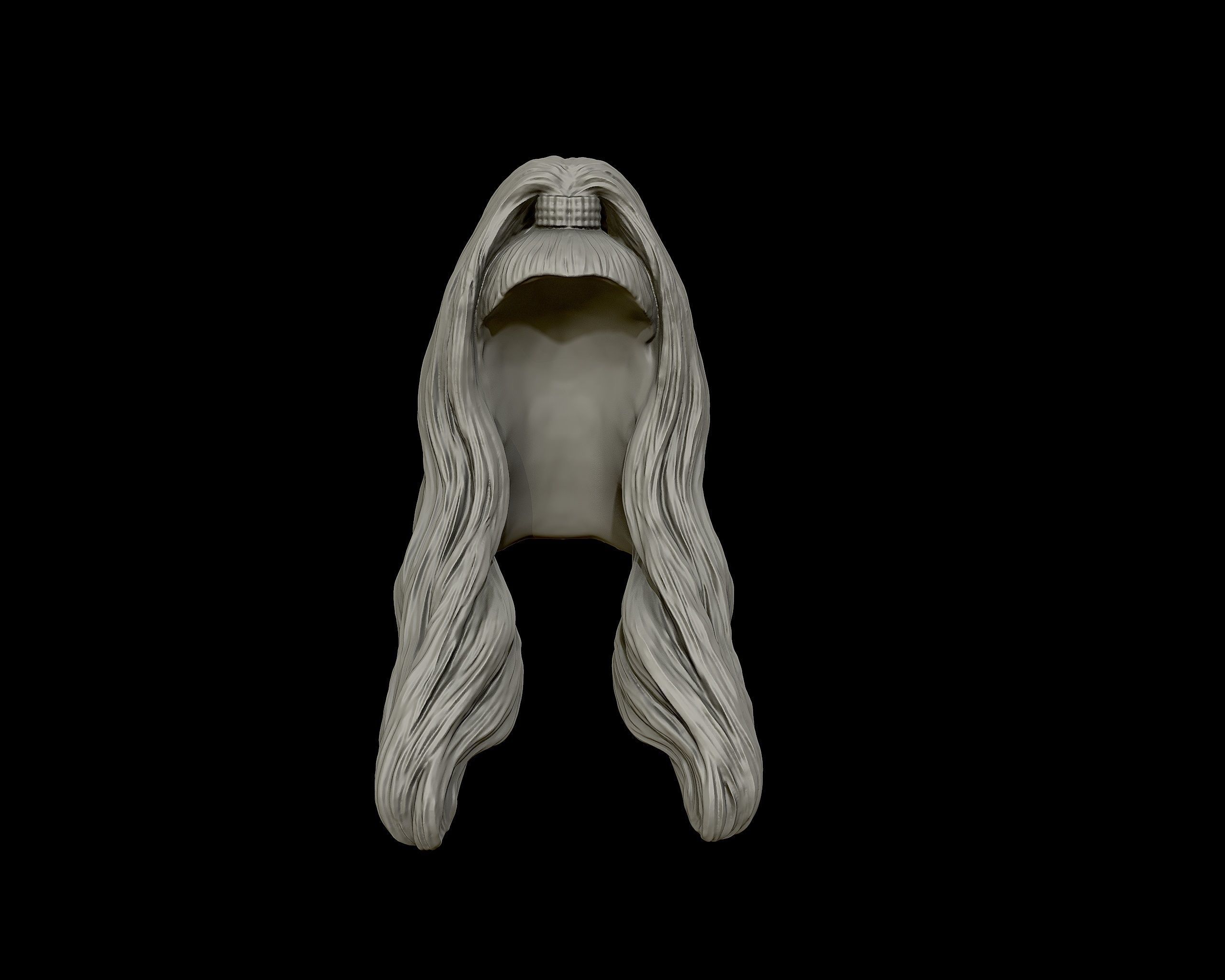 Hairstyle 10 3D print model_9