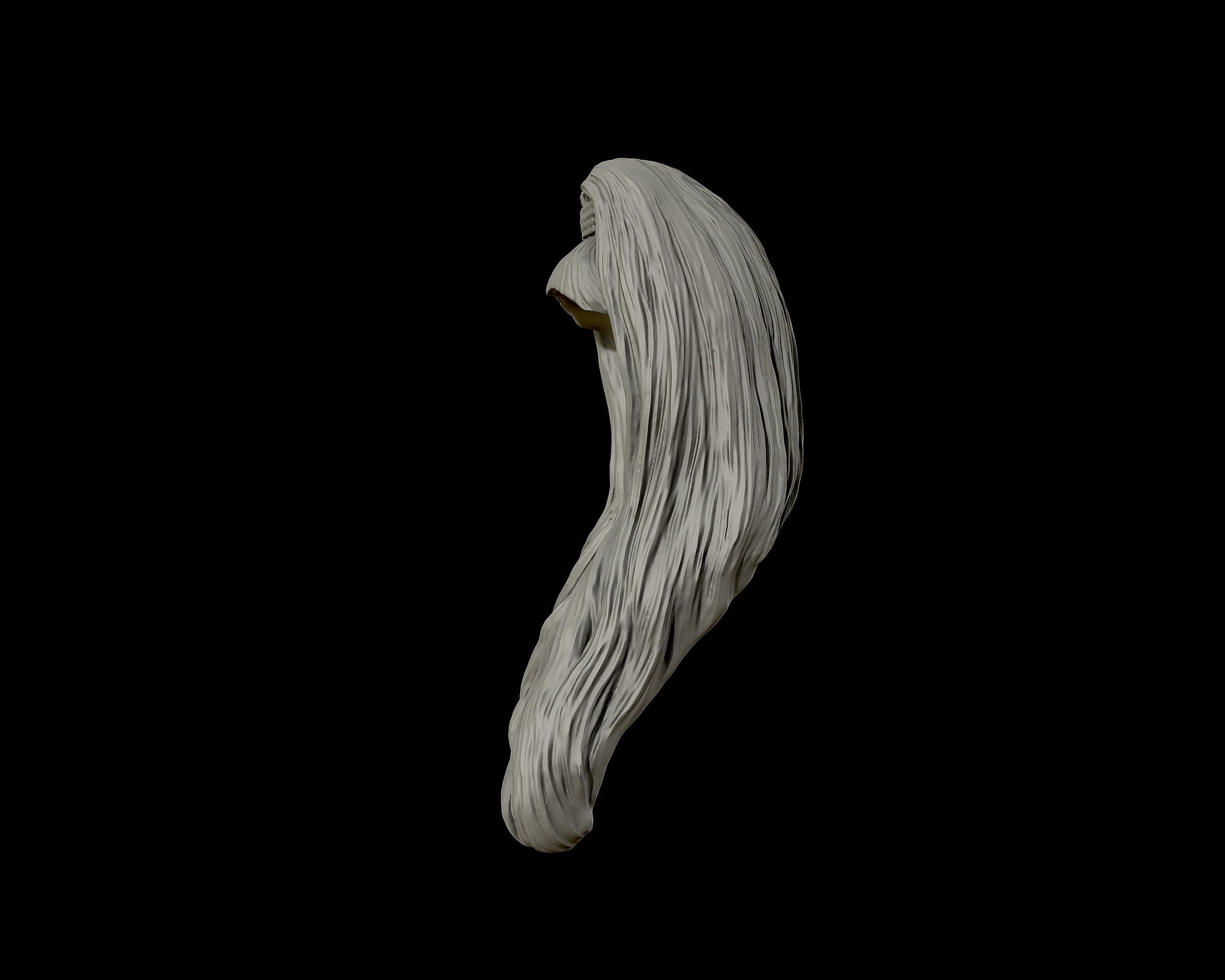Hairstyle 10 3D print model_15