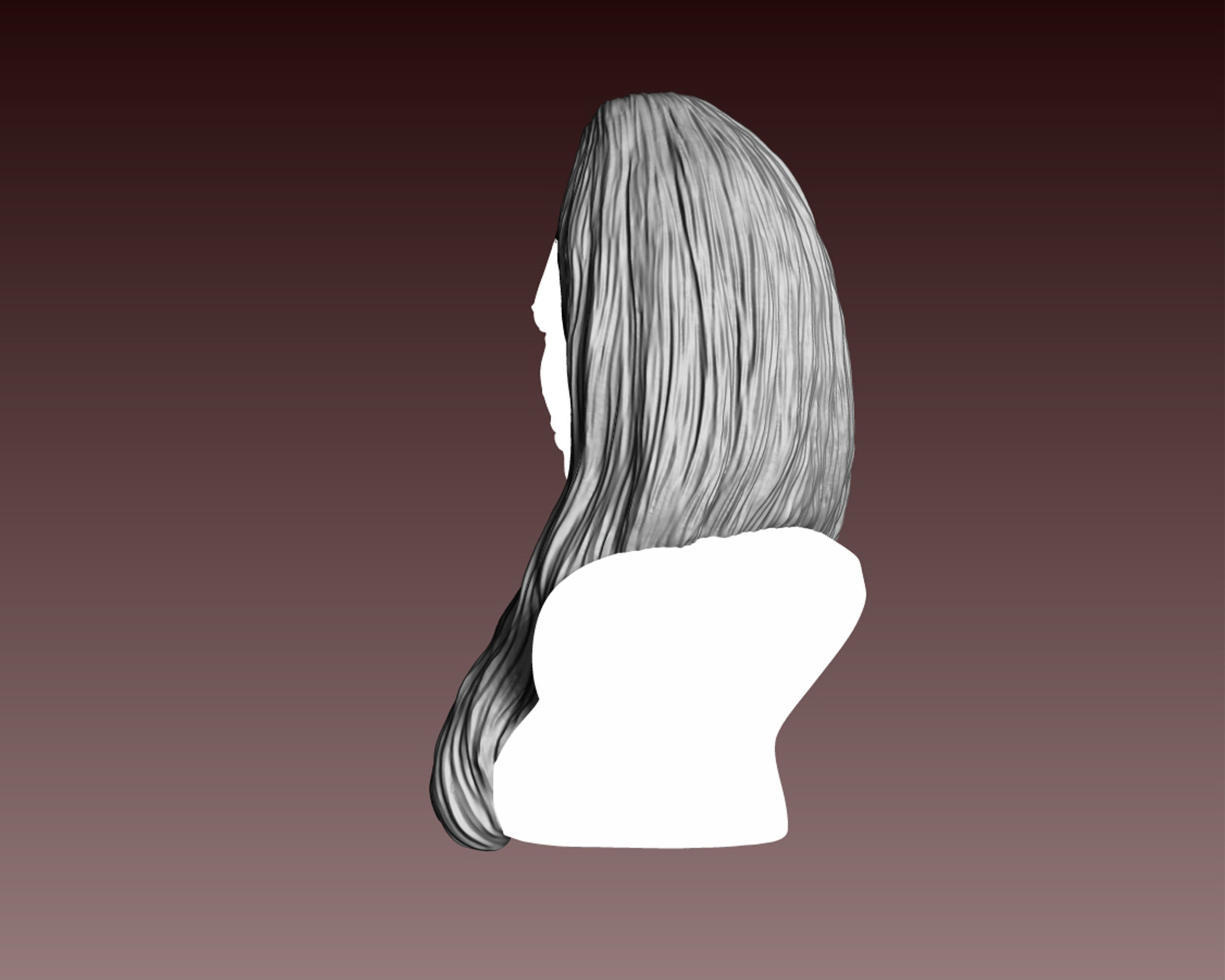 Hairstyle 10 3D print model_8