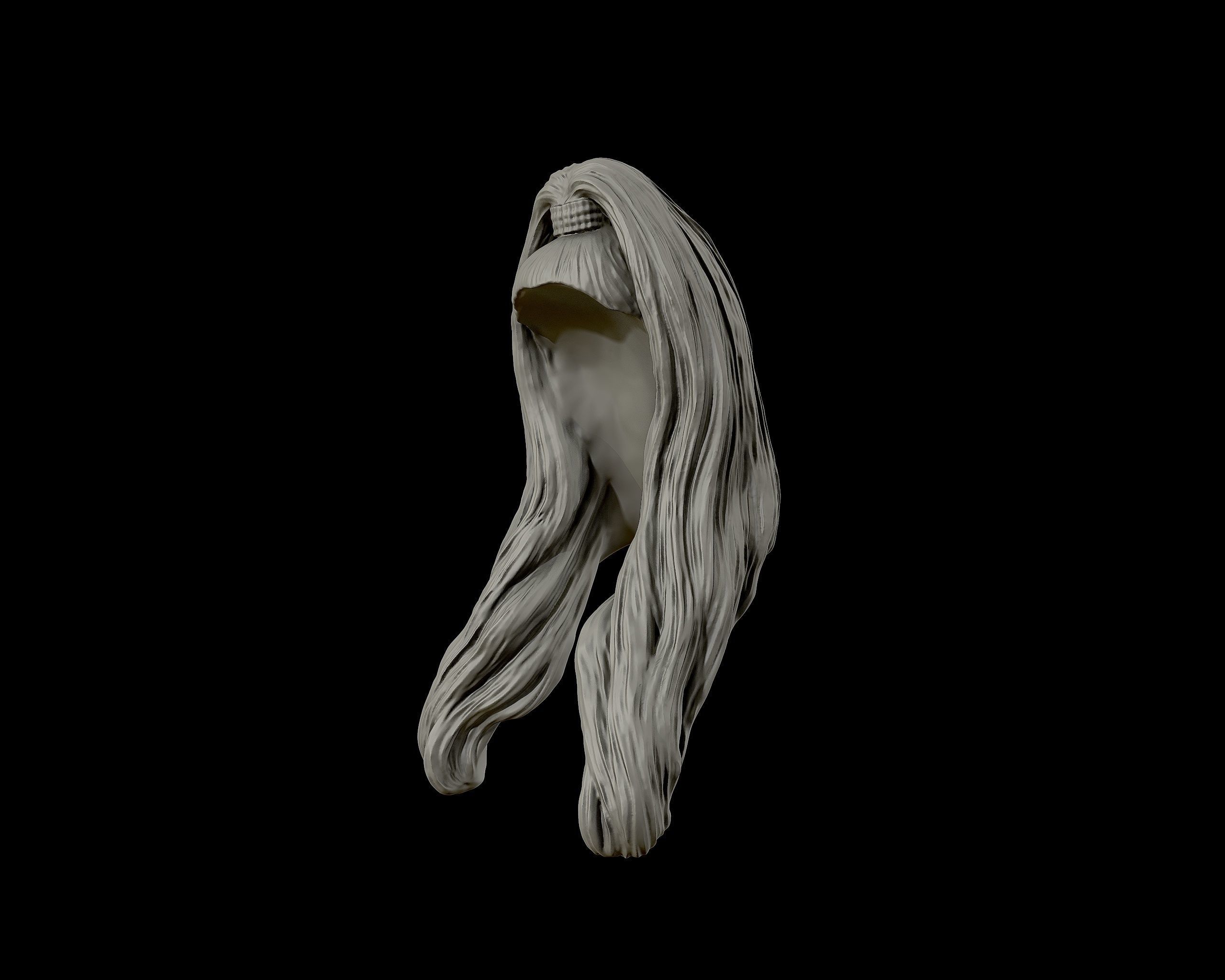 Hairstyle 10 3D print model_12