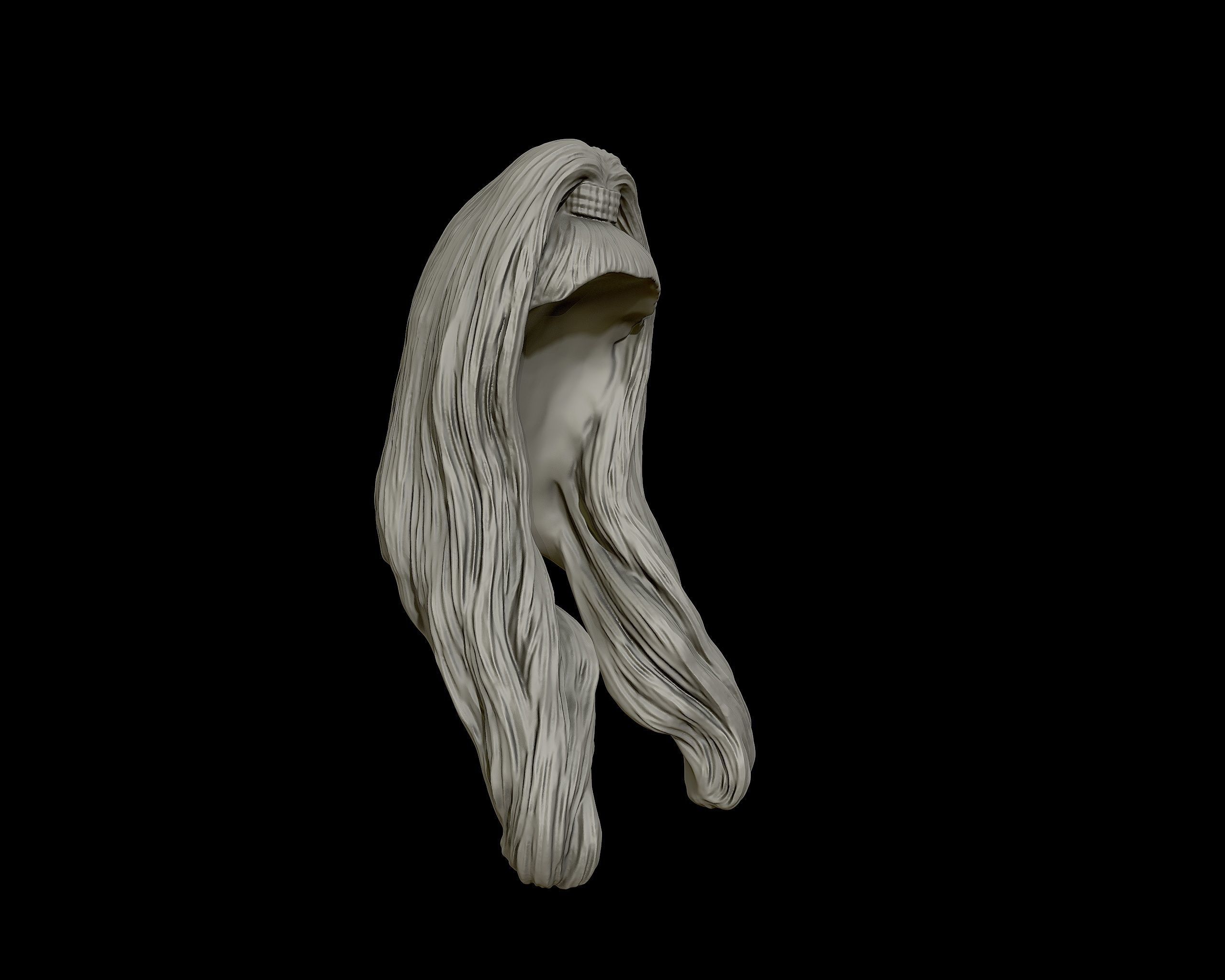 Hairstyle 10 3D print model_19