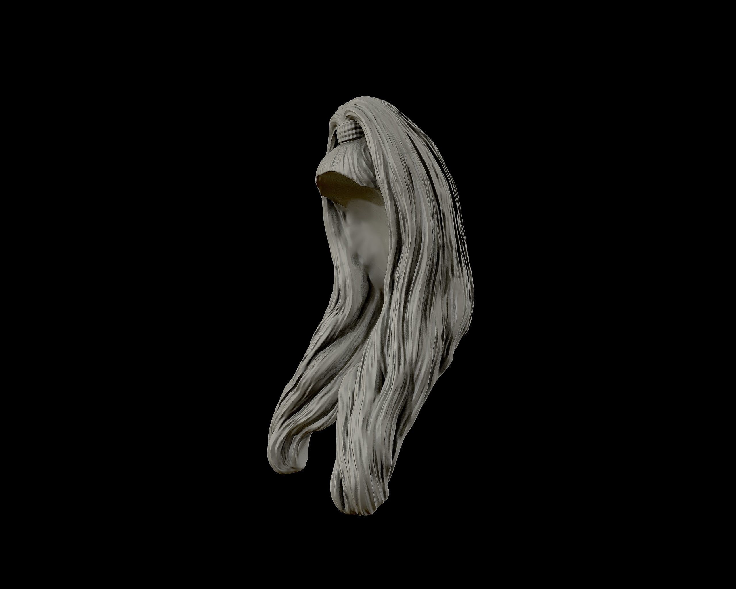 Hairstyle 10 3D print model_13
