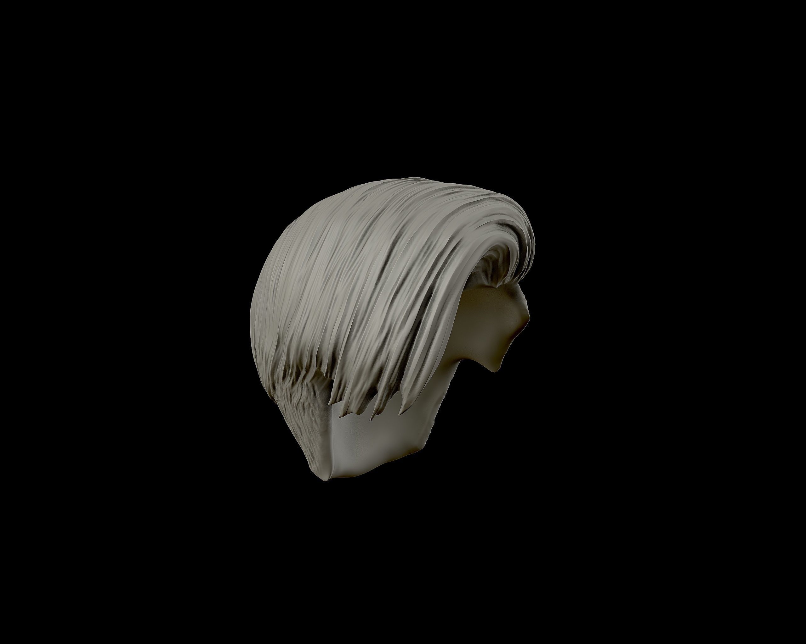 Hairstyle 11 3D print model_19