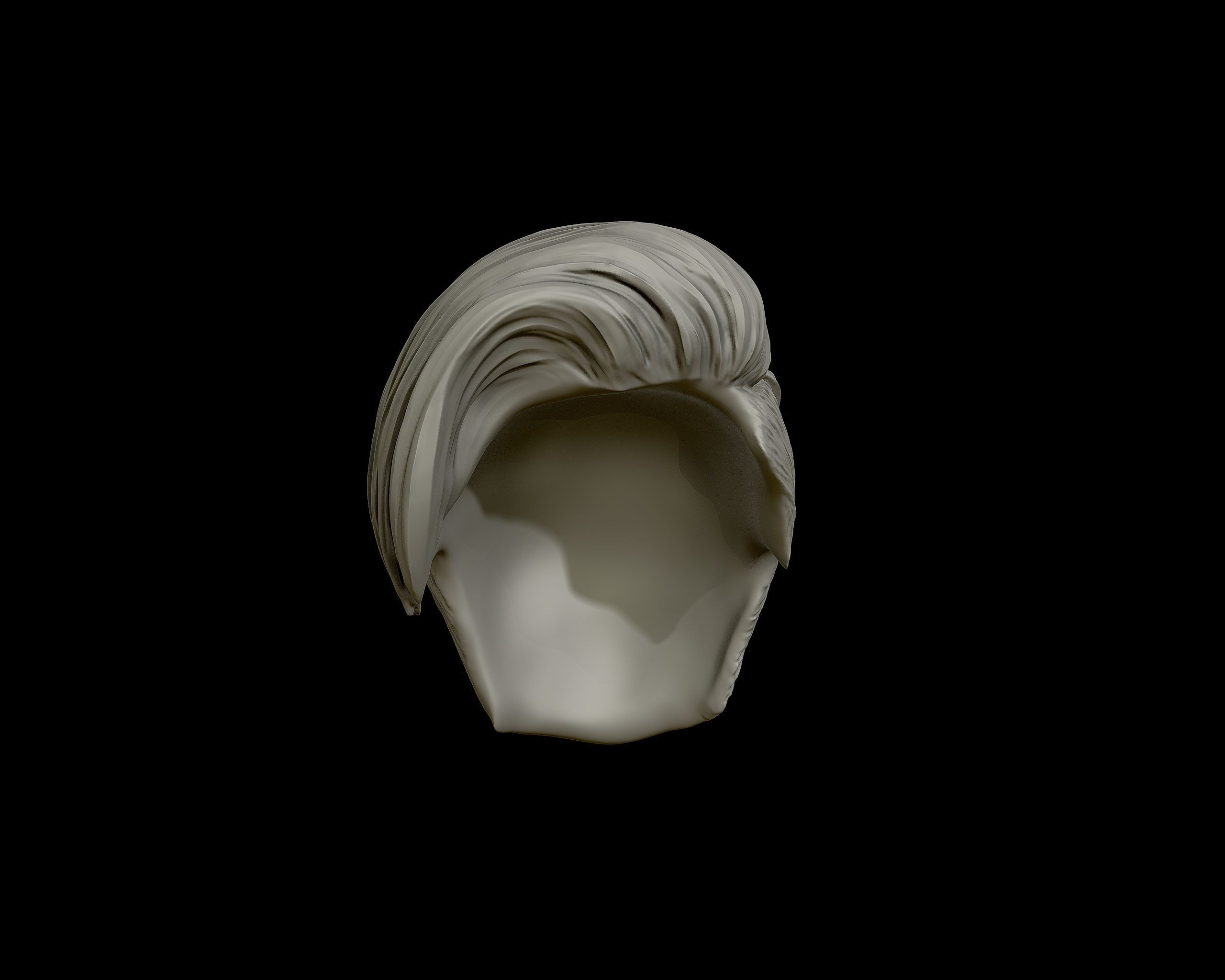 Hairstyle 11 3D print model_11