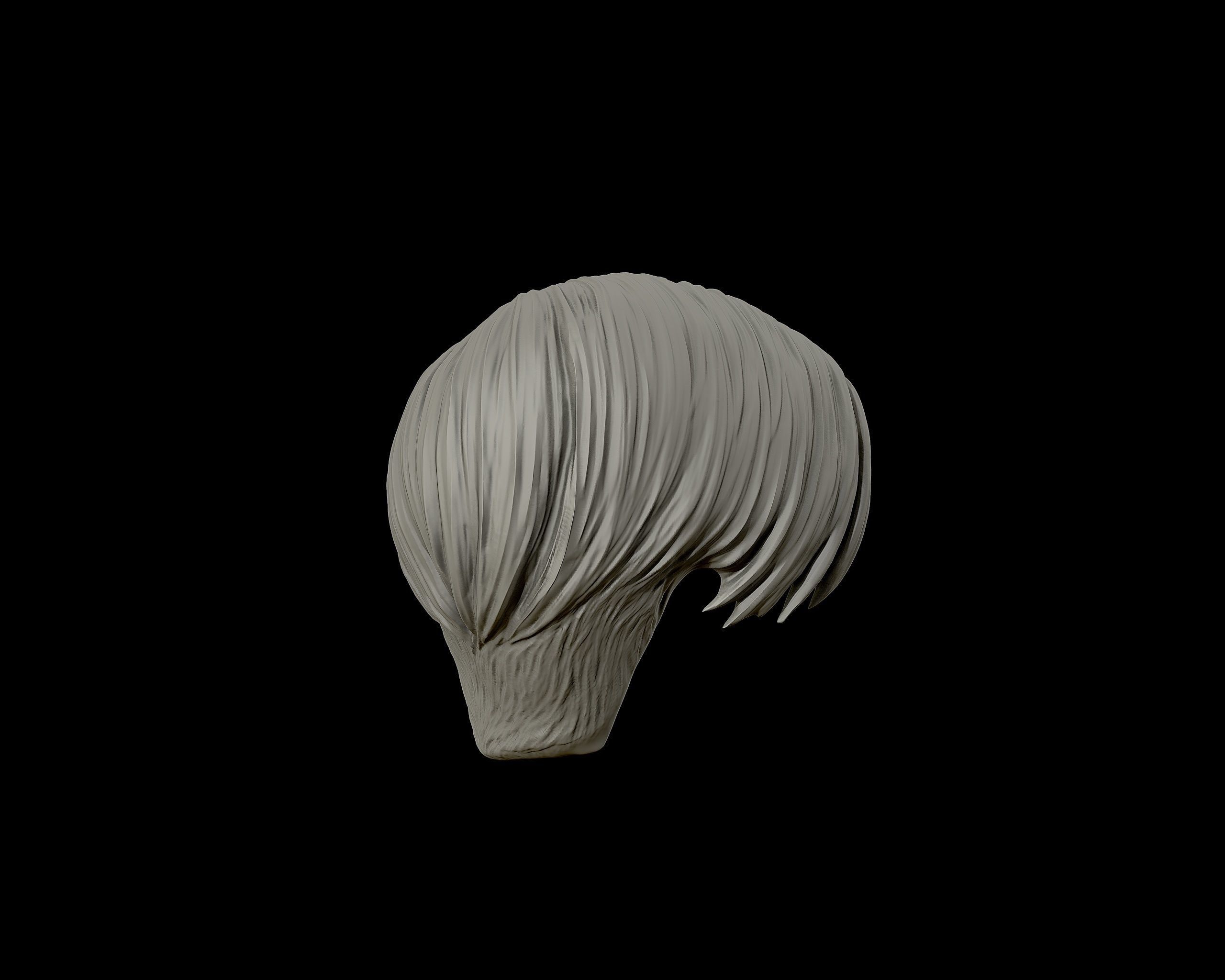 Hairstyle 11 3D print model_18