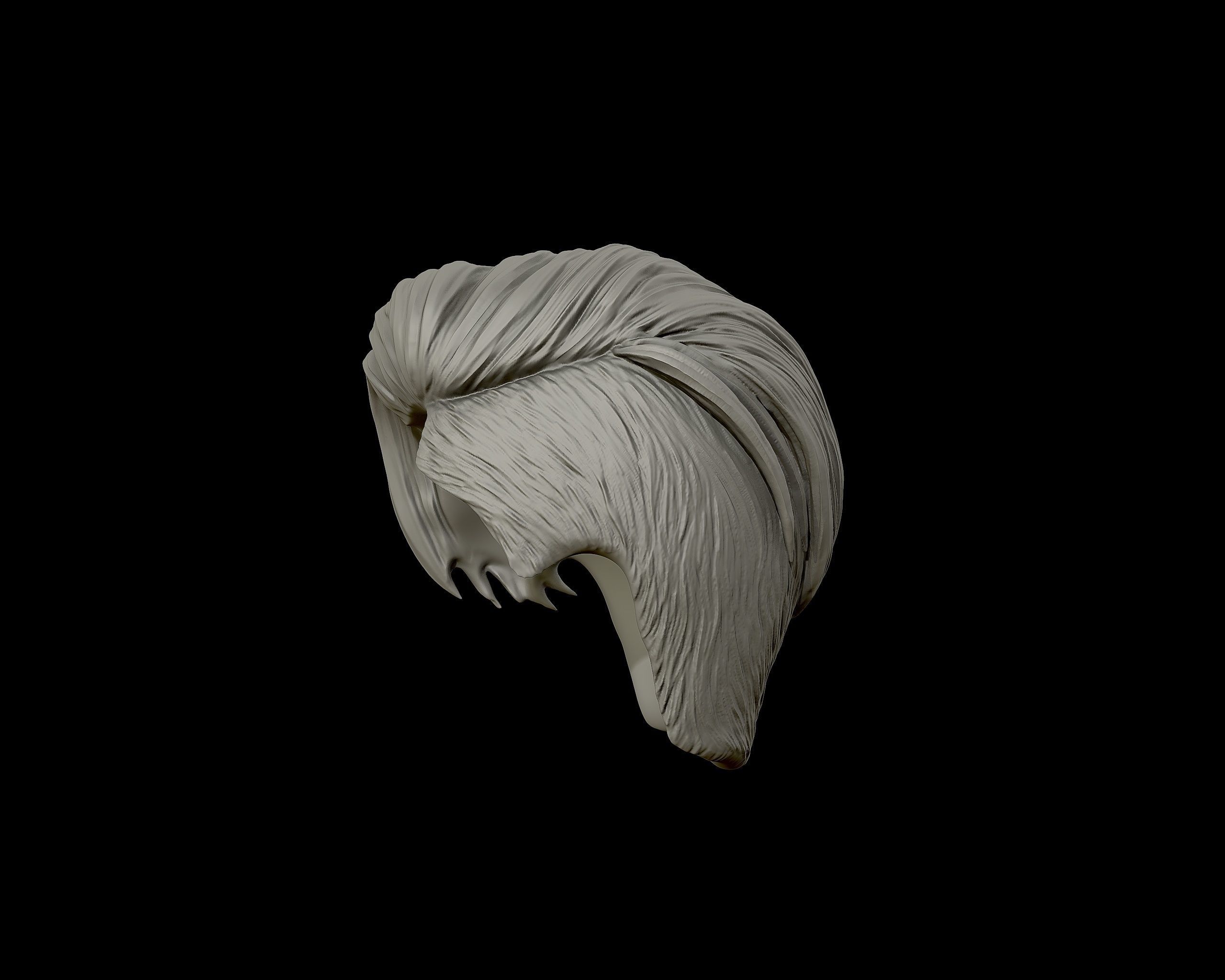 Hairstyle 11 3D print model_15