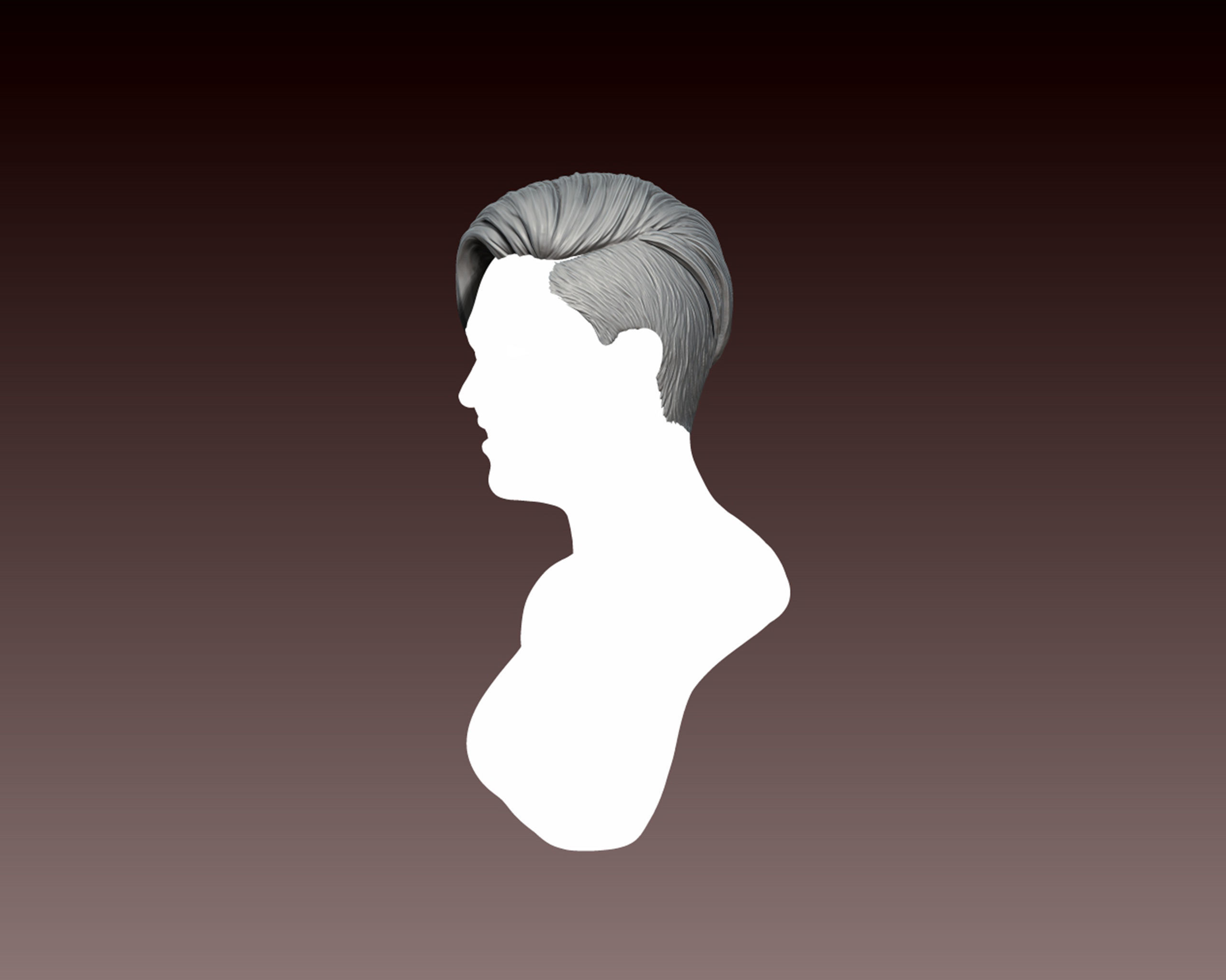 Hairstyle 11 3D print model_7