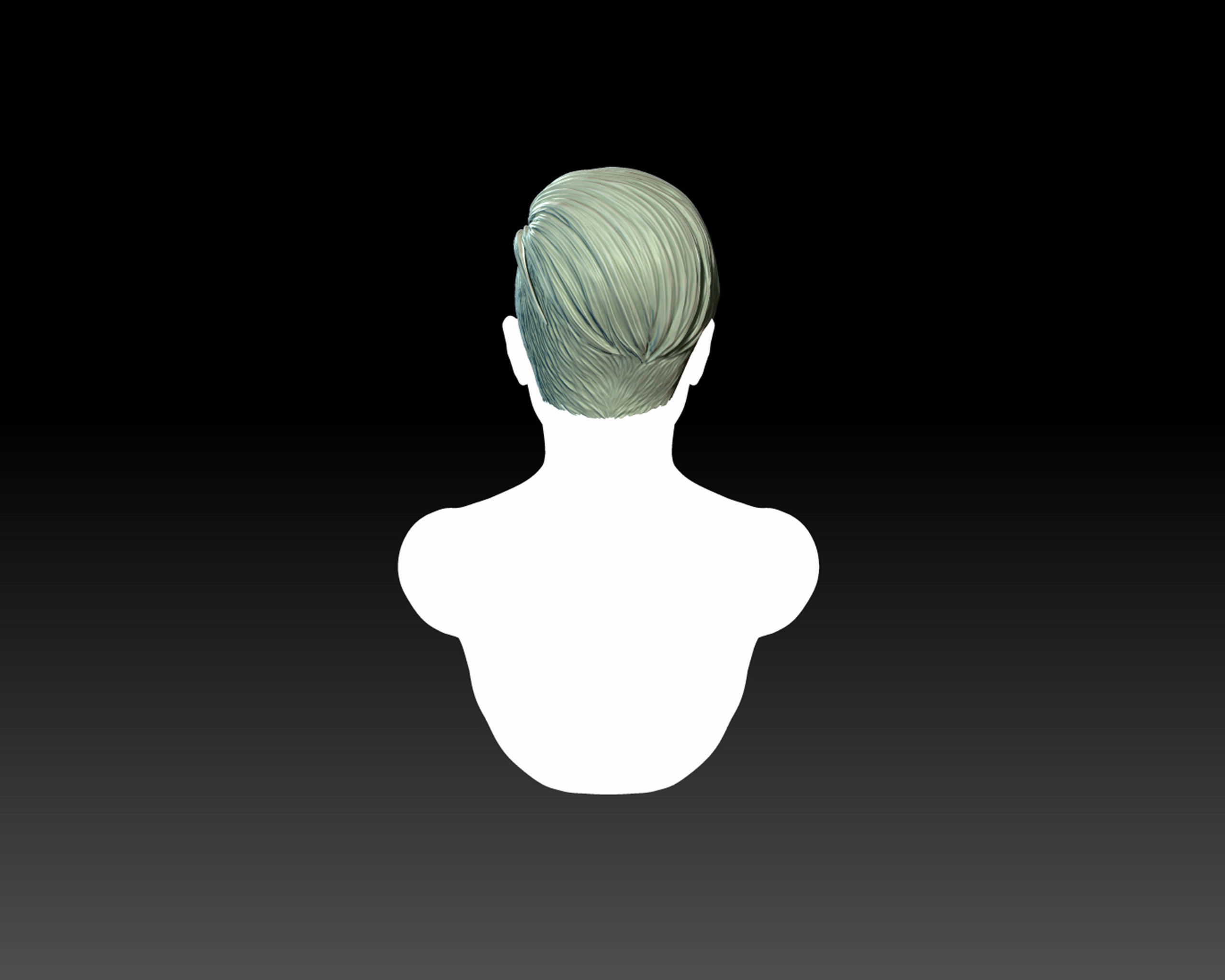 Hairstyle 11 3D print model_5