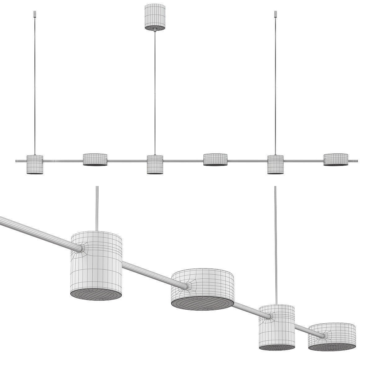 COSMO LINE SPIDER Low-poly 3D model_1