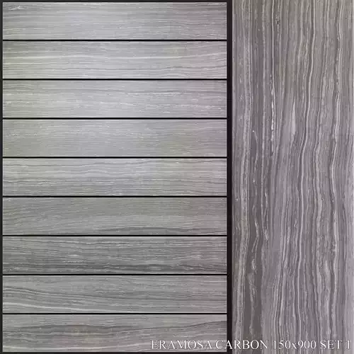 Yurtbay Seramik Eramosa Carbon 150x900 Set 1