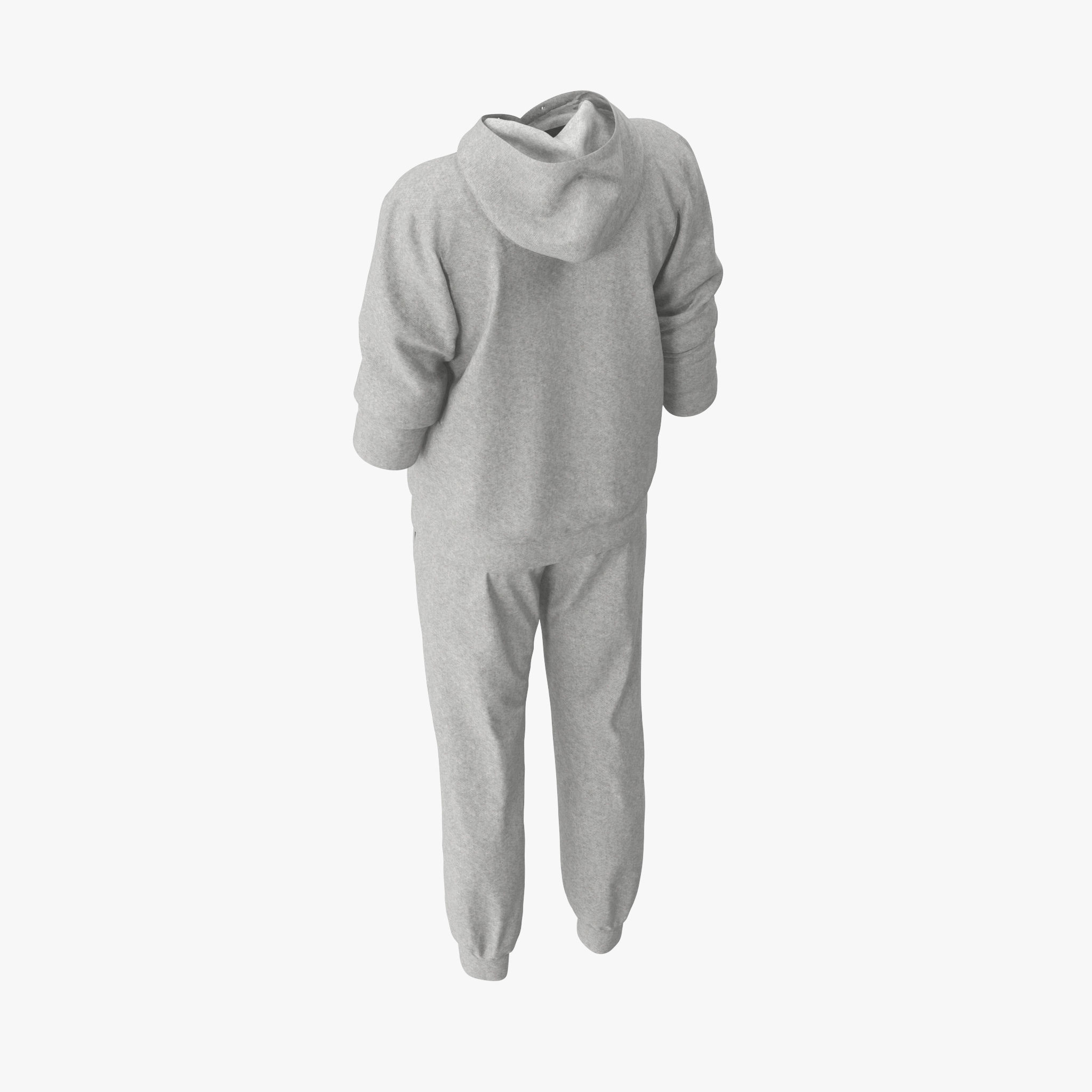 Hoodie Tracksuits 3D model_12