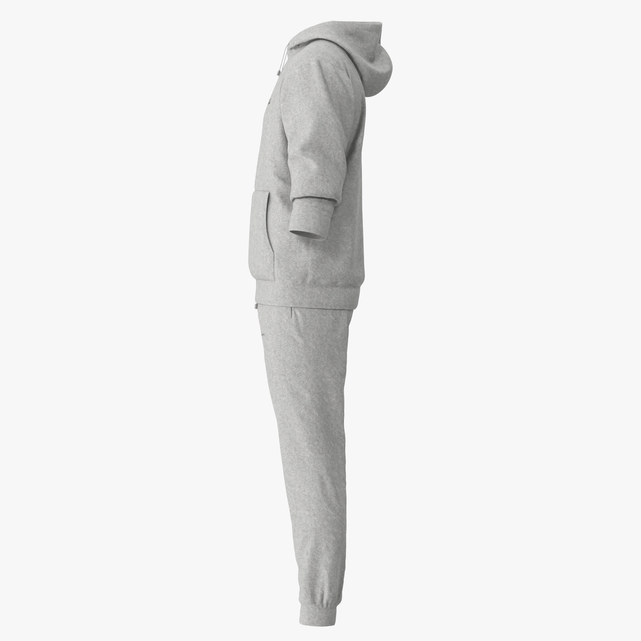 Hoodie Tracksuits 3D model_9