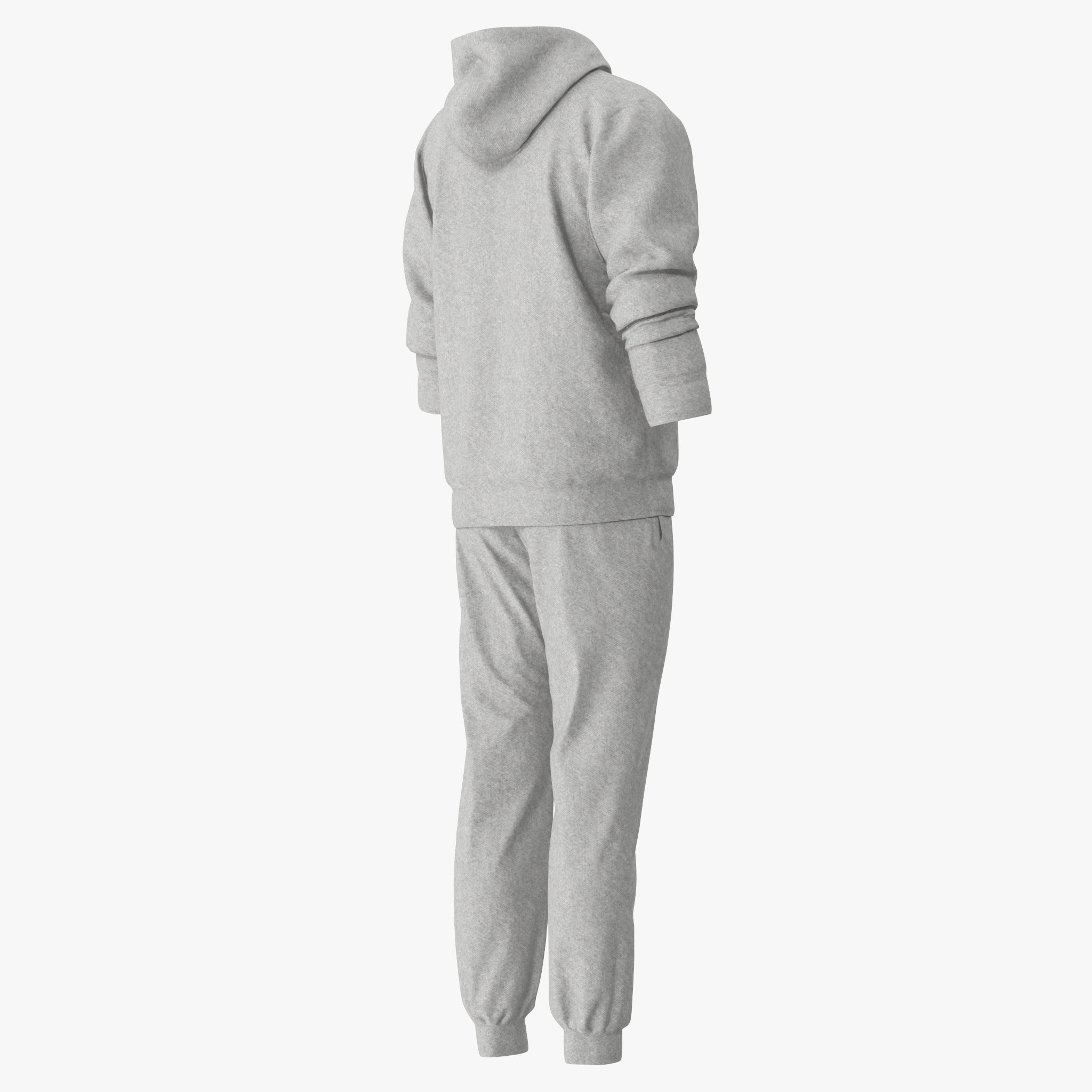 Hoodie Tracksuits 3D model_6