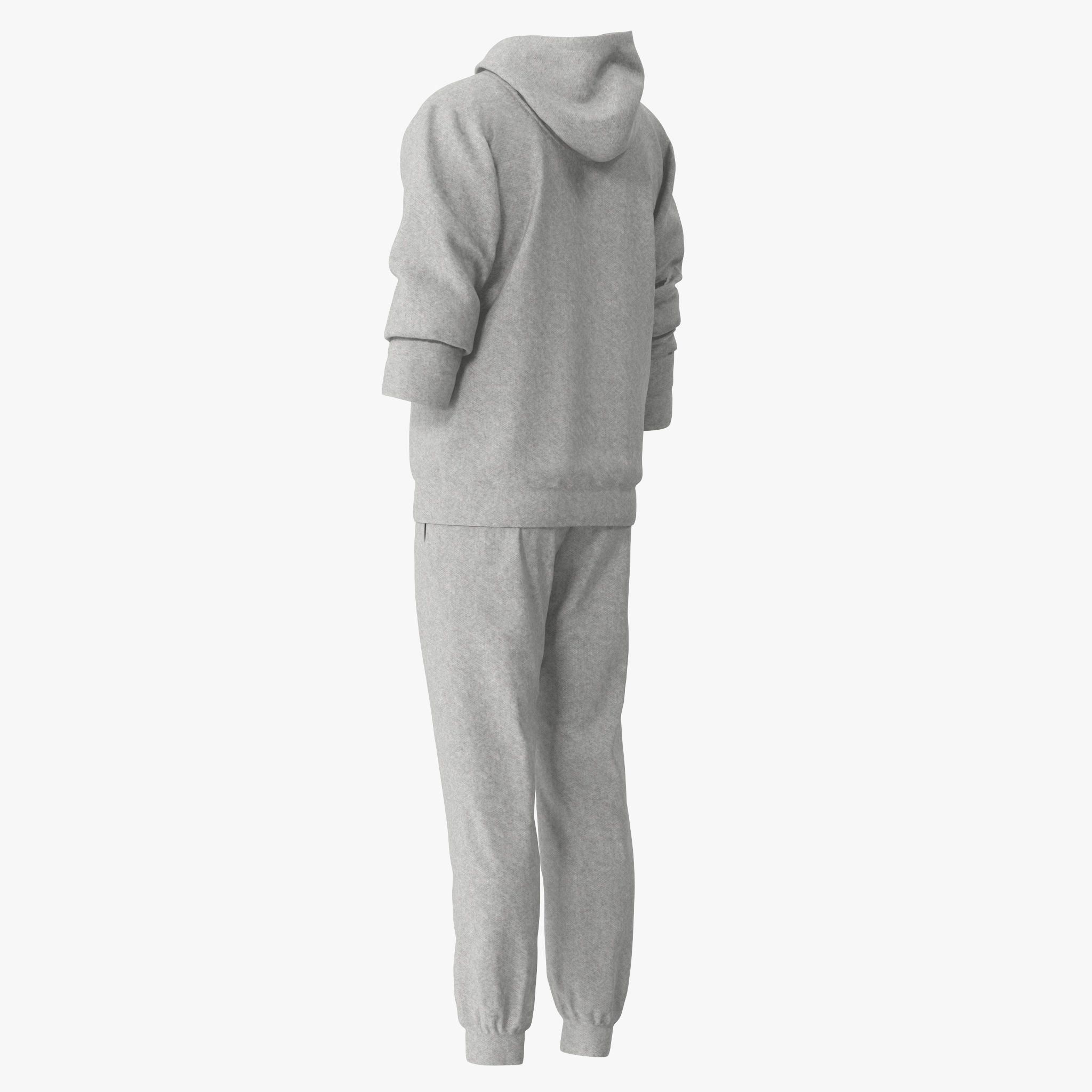 Hoodie Tracksuits 3D model_7