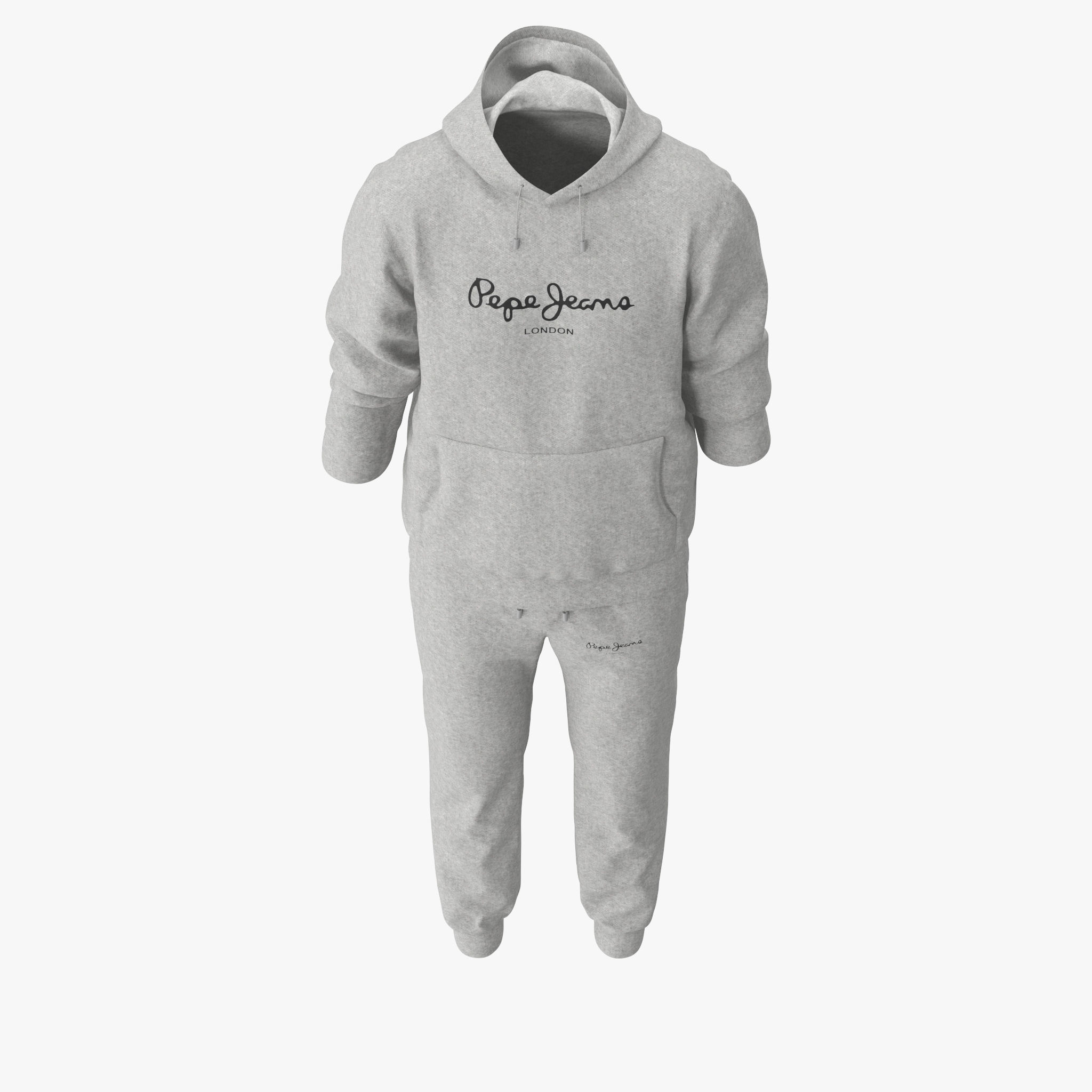 Hoodie Tracksuits 3D model_13