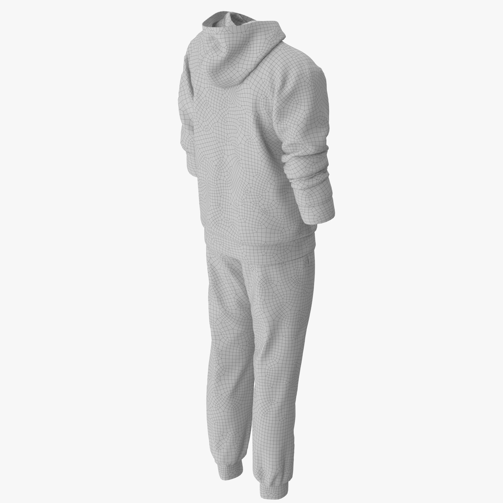Hoodie Tracksuits 3D model_18