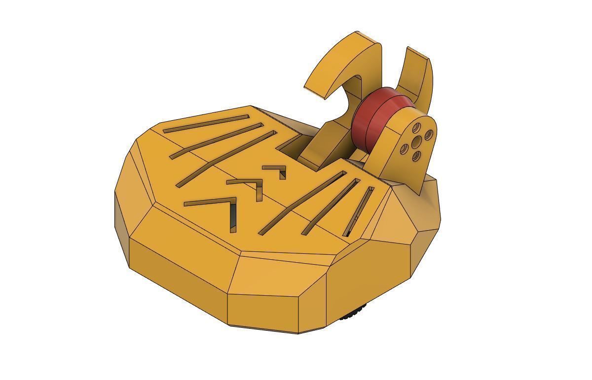 3D printable antweight battlebot - Bulldog 3D print model_16