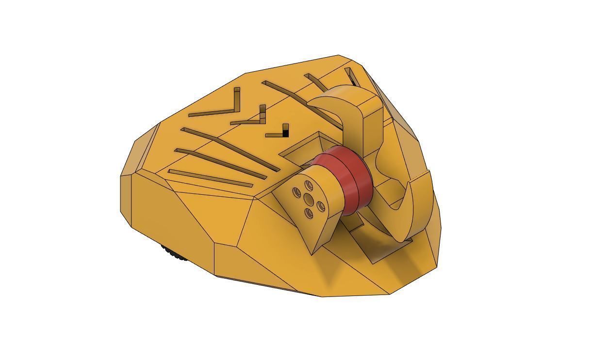 3D printable antweight battlebot - Bulldog 3D print model_15