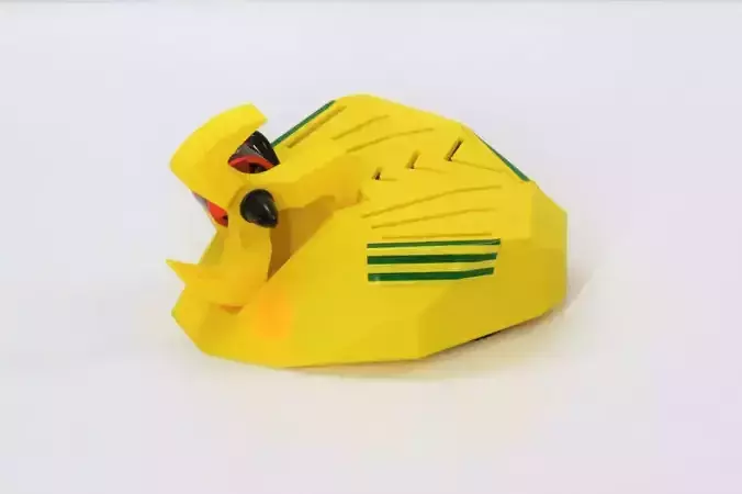 3D printable antweight battlebot - Bulldog 3D print model
