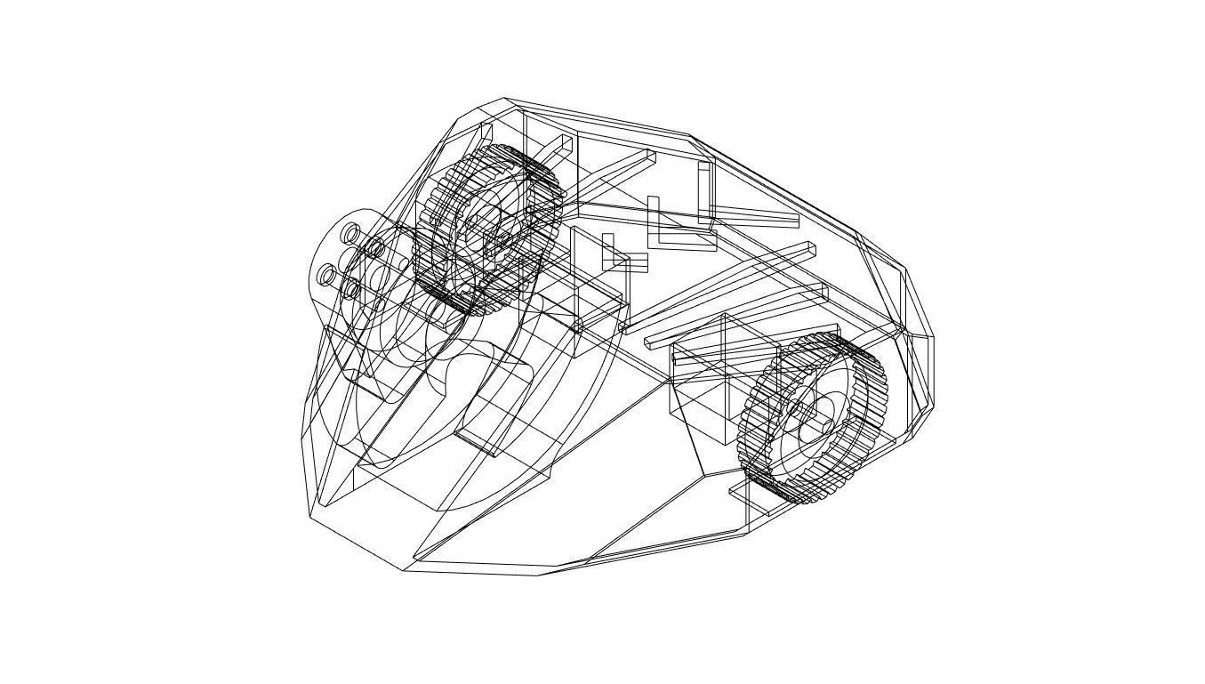 3D printable antweight battlebot - Bulldog 3D print model_6