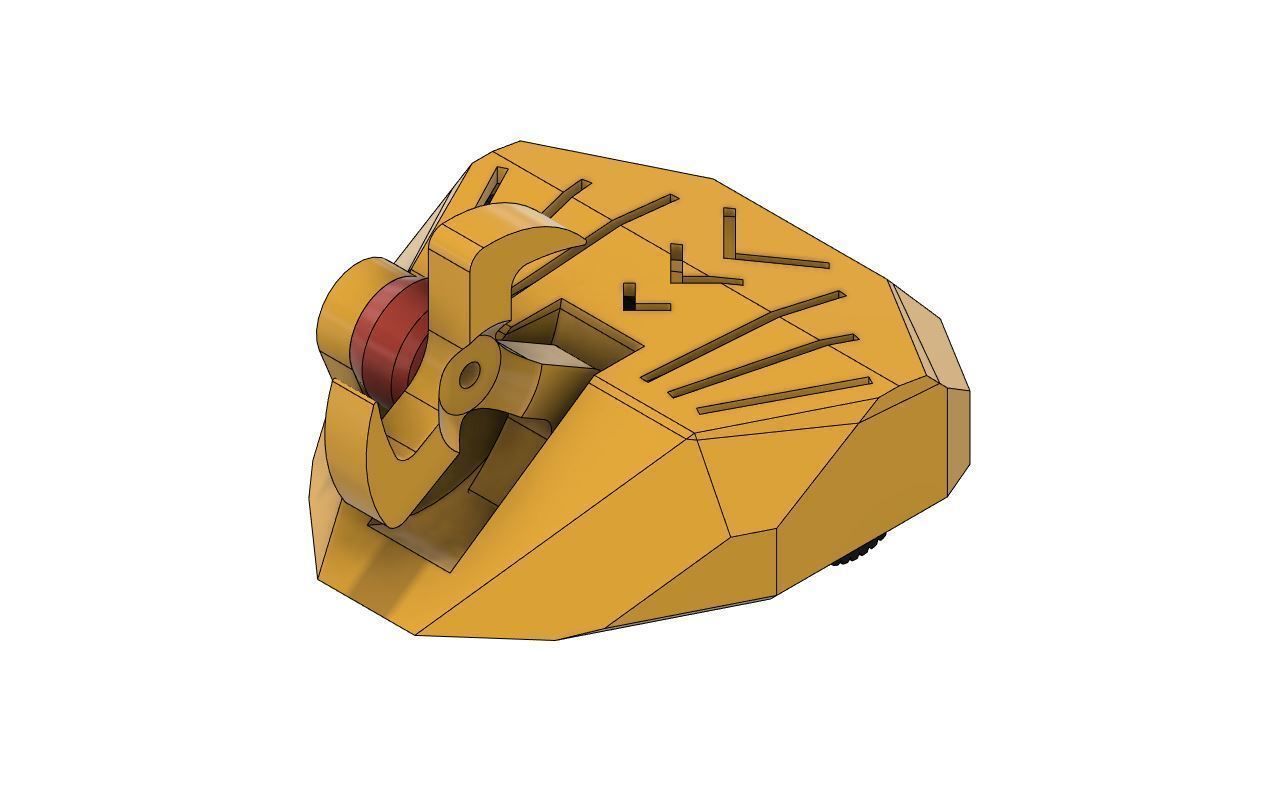 3D printable antweight battlebot - Bulldog 3D print model_14