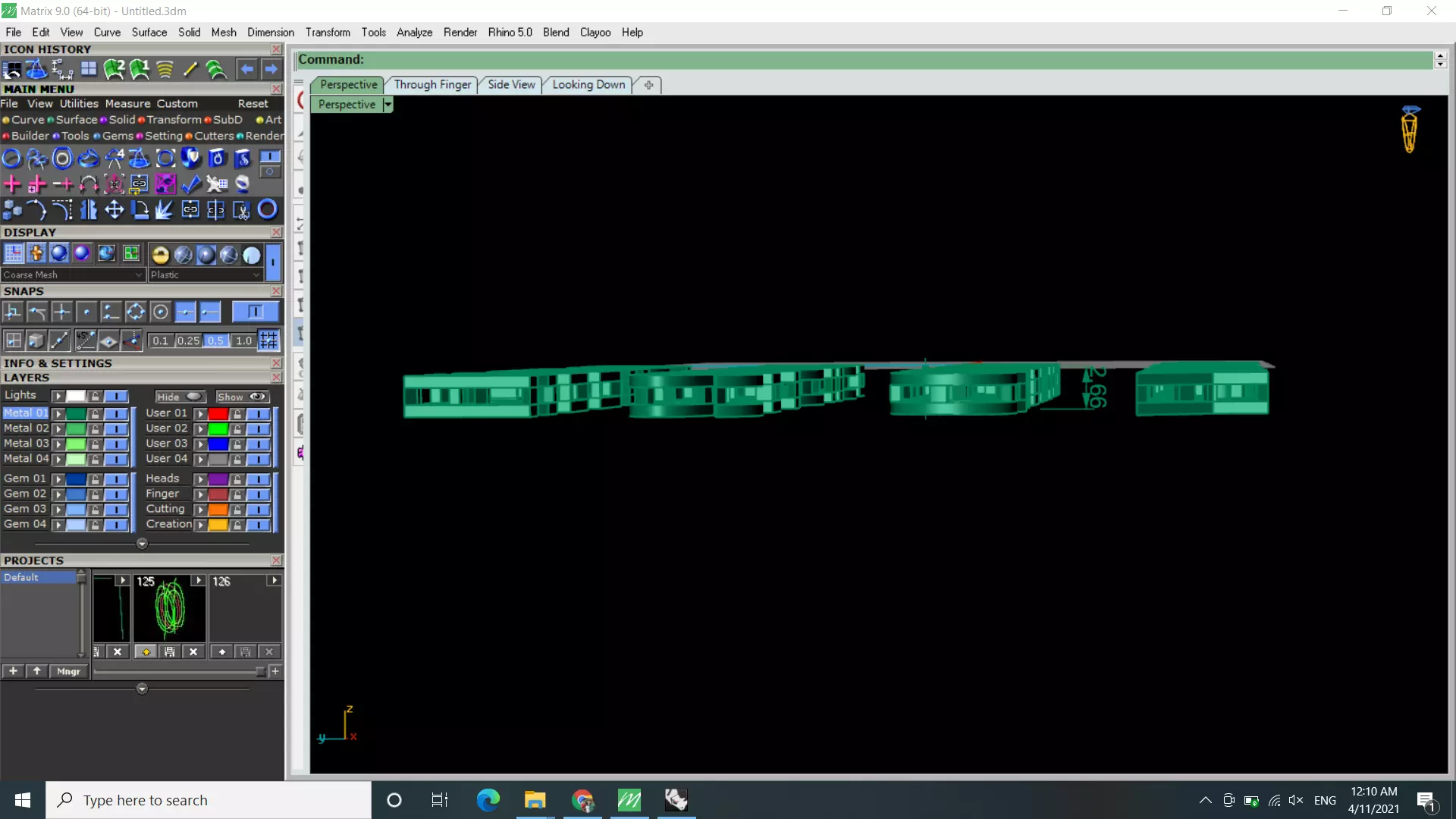 ENGLISH ALPHABET LETTERS 3D print model_0