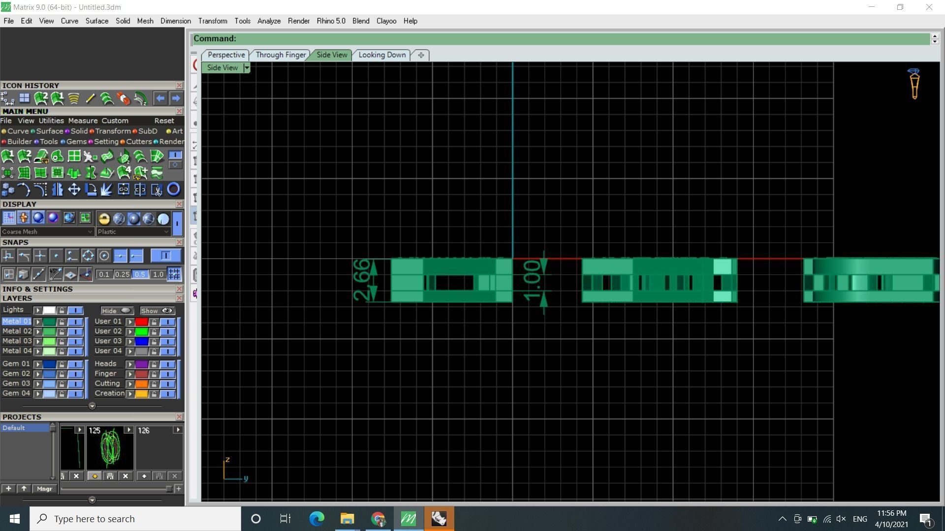 ENGLISH ALPHABET LETTERS 3D print model_6
