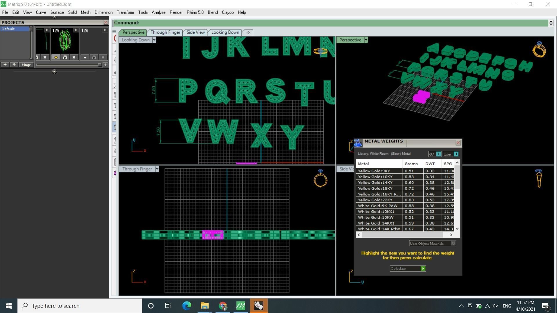 ENGLISH ALPHABET LETTERS 3D print model_7