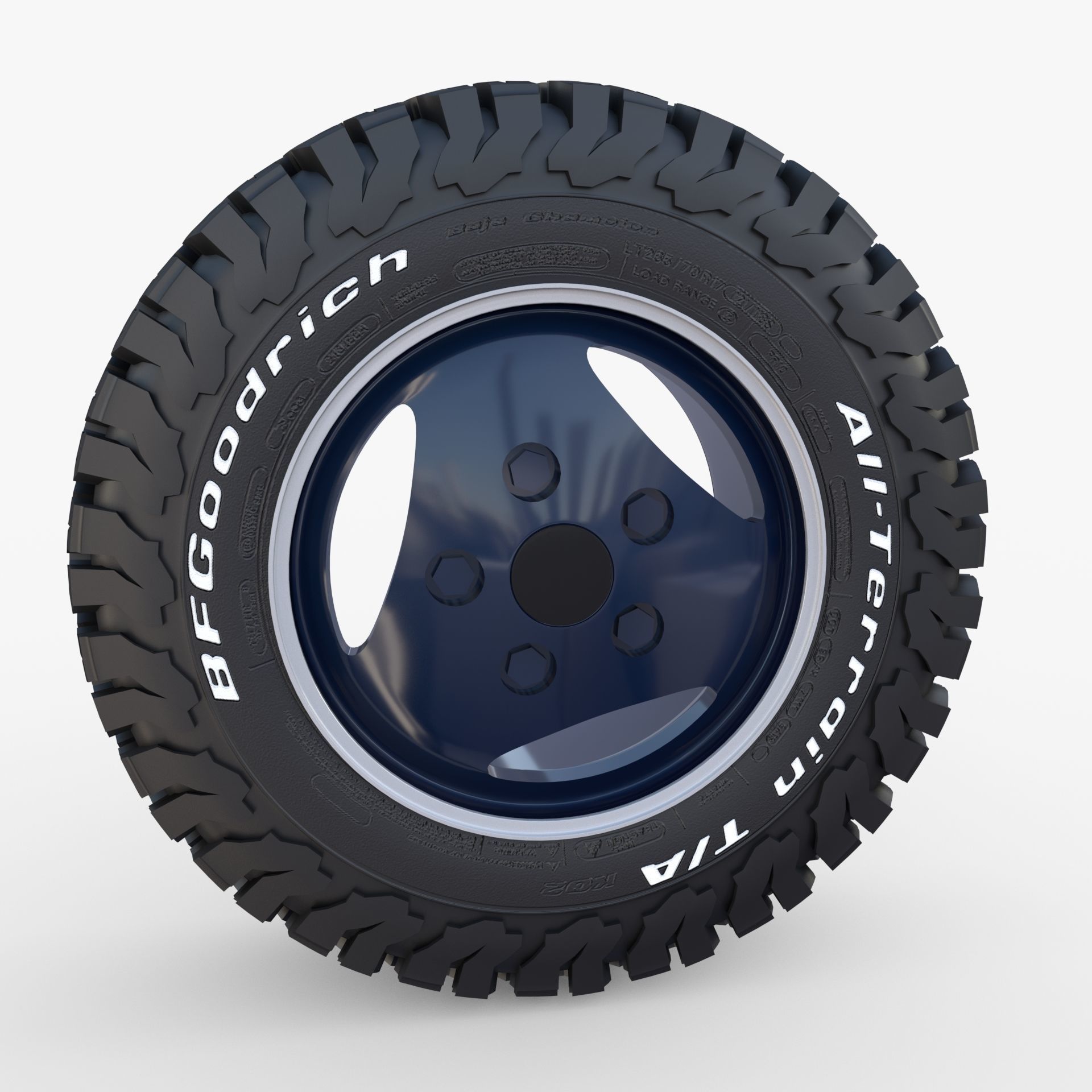 Range Rover Classic Wheel BF Goodrich AT 3D model_5
