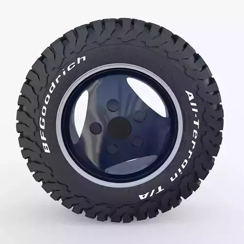 Range Rover Classic Wheel BF Goodrich AT 3D model