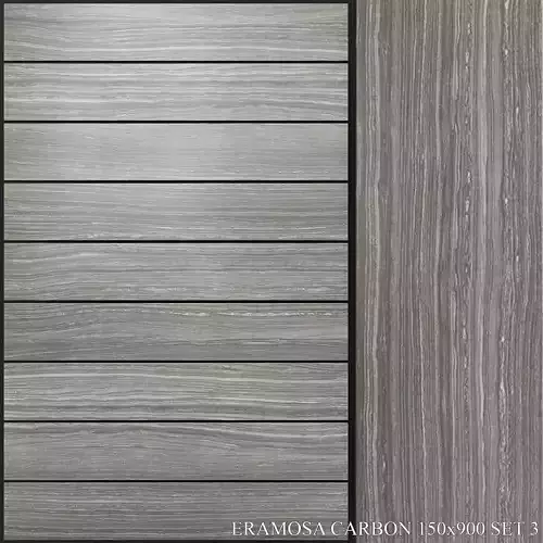 Yurtbay Seramik Eramosa Carbon 150x900 Set 3