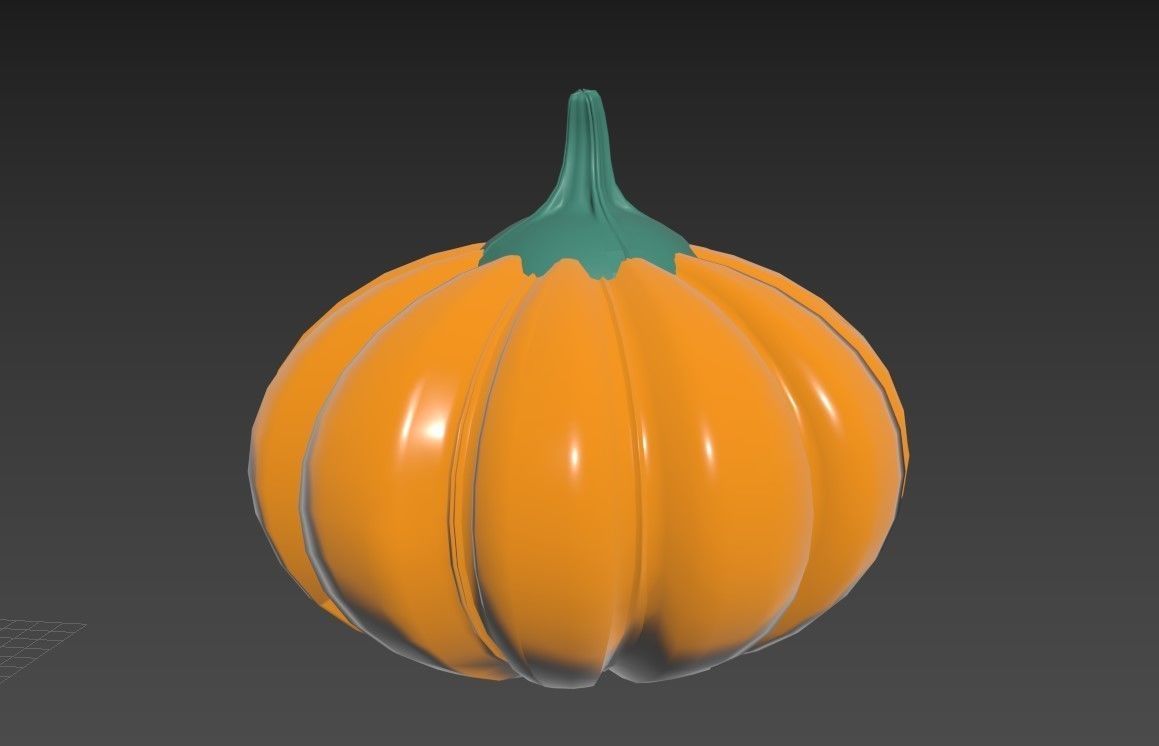 pumpkin 3D model_1