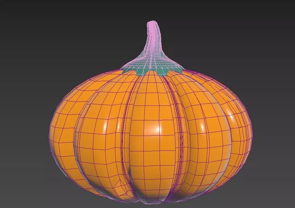 pumpkin 3D model_0