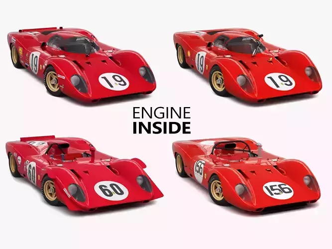 Ferrari 312P Pack Collection Bundle 