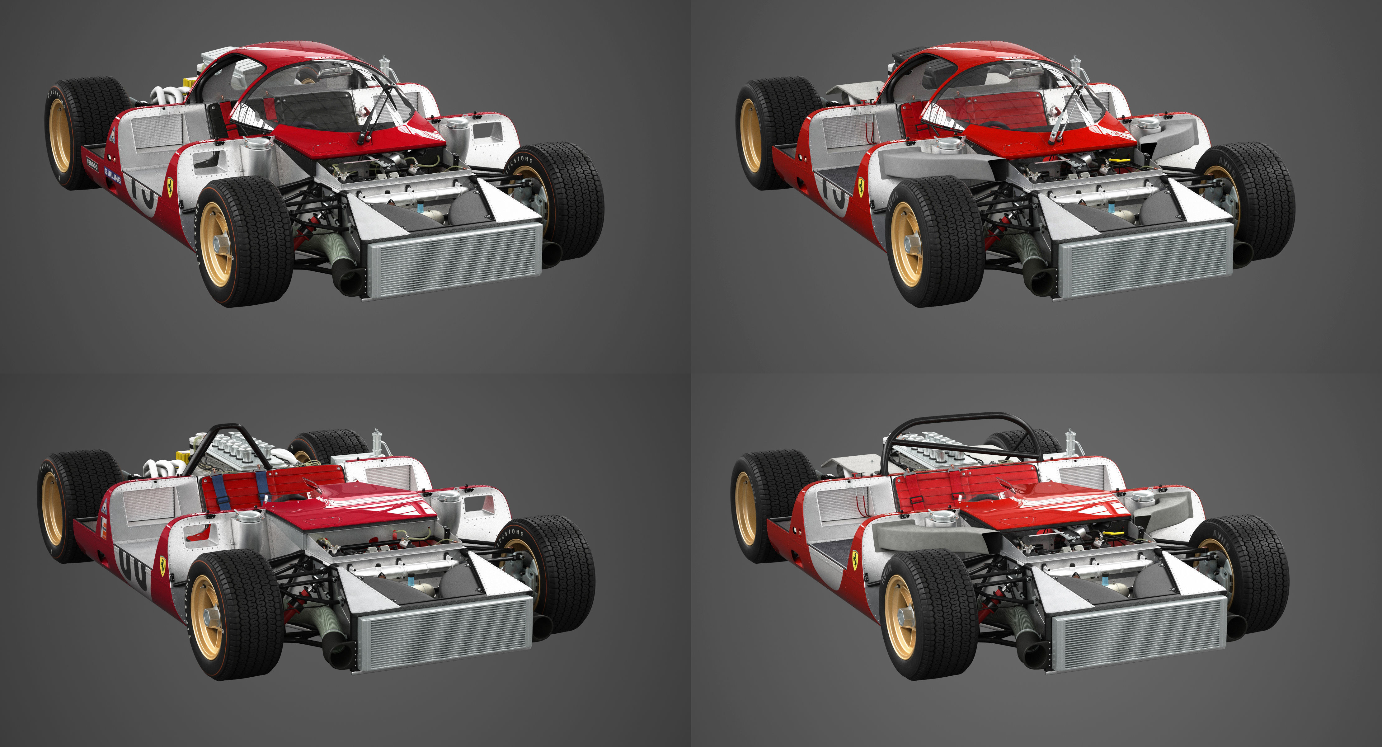 Ferrari 312P Pack Collection Bundle _2