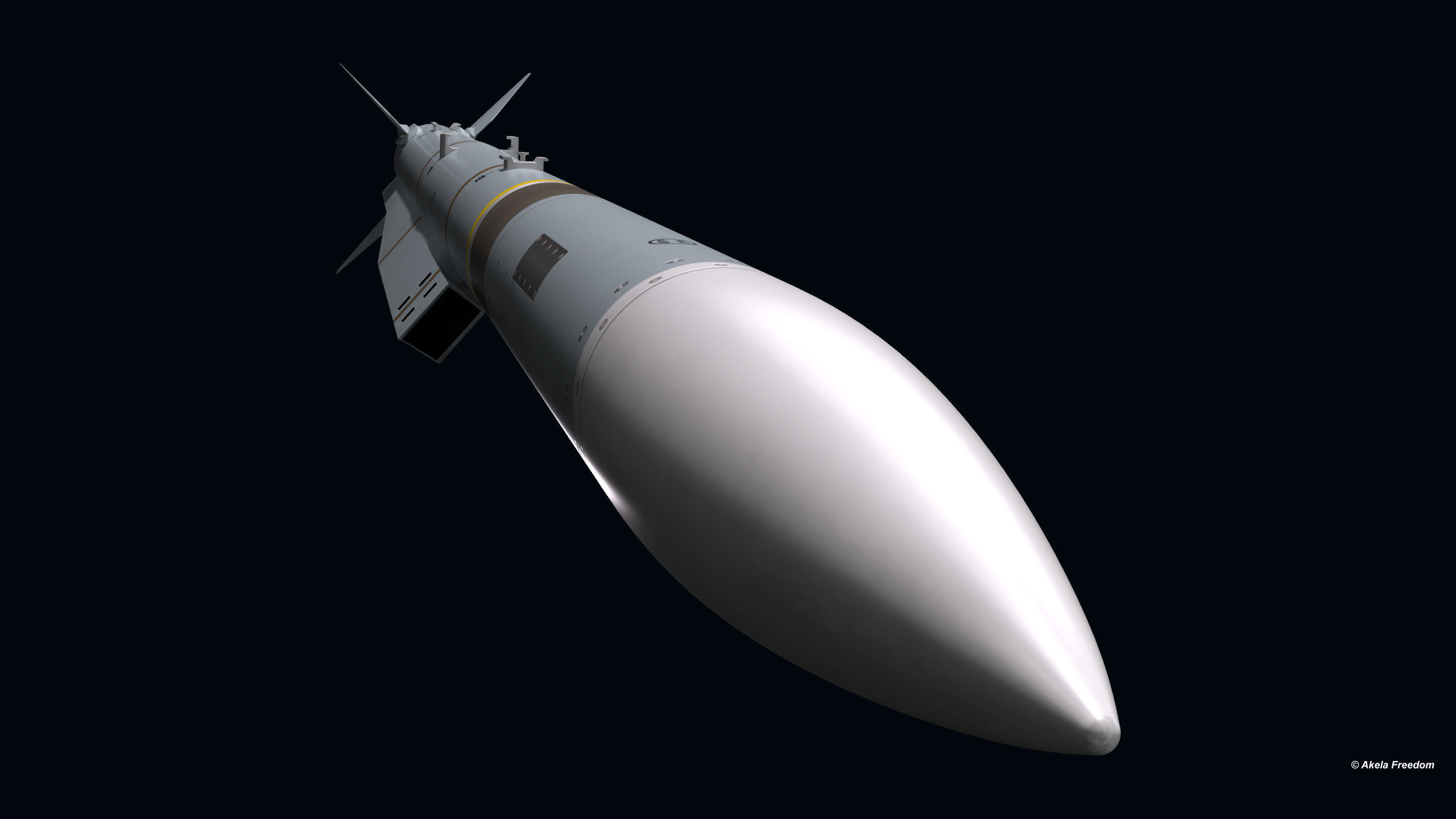 Meteor Missile 3D model_3