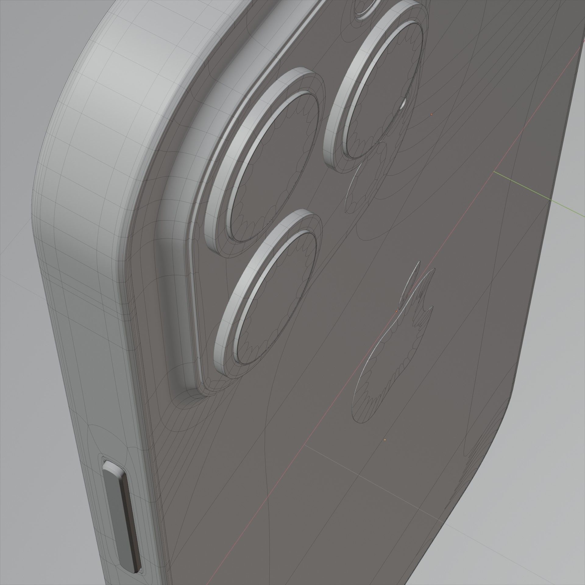 iPhone 12 Apple 2020 new design Low-poly 3D model_23