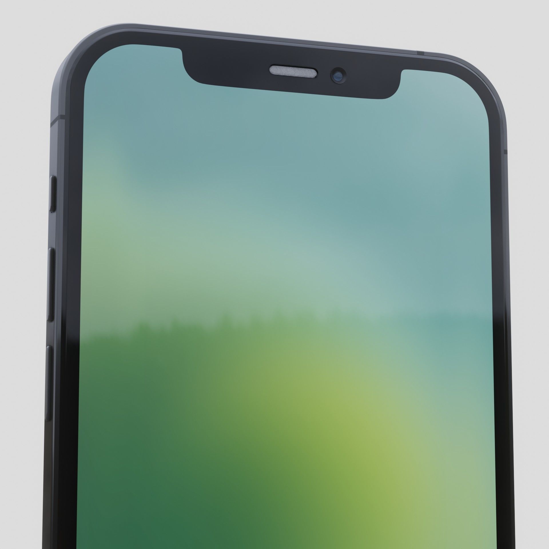 iPhone 12 Apple 2020 new design Low-poly 3D model_8