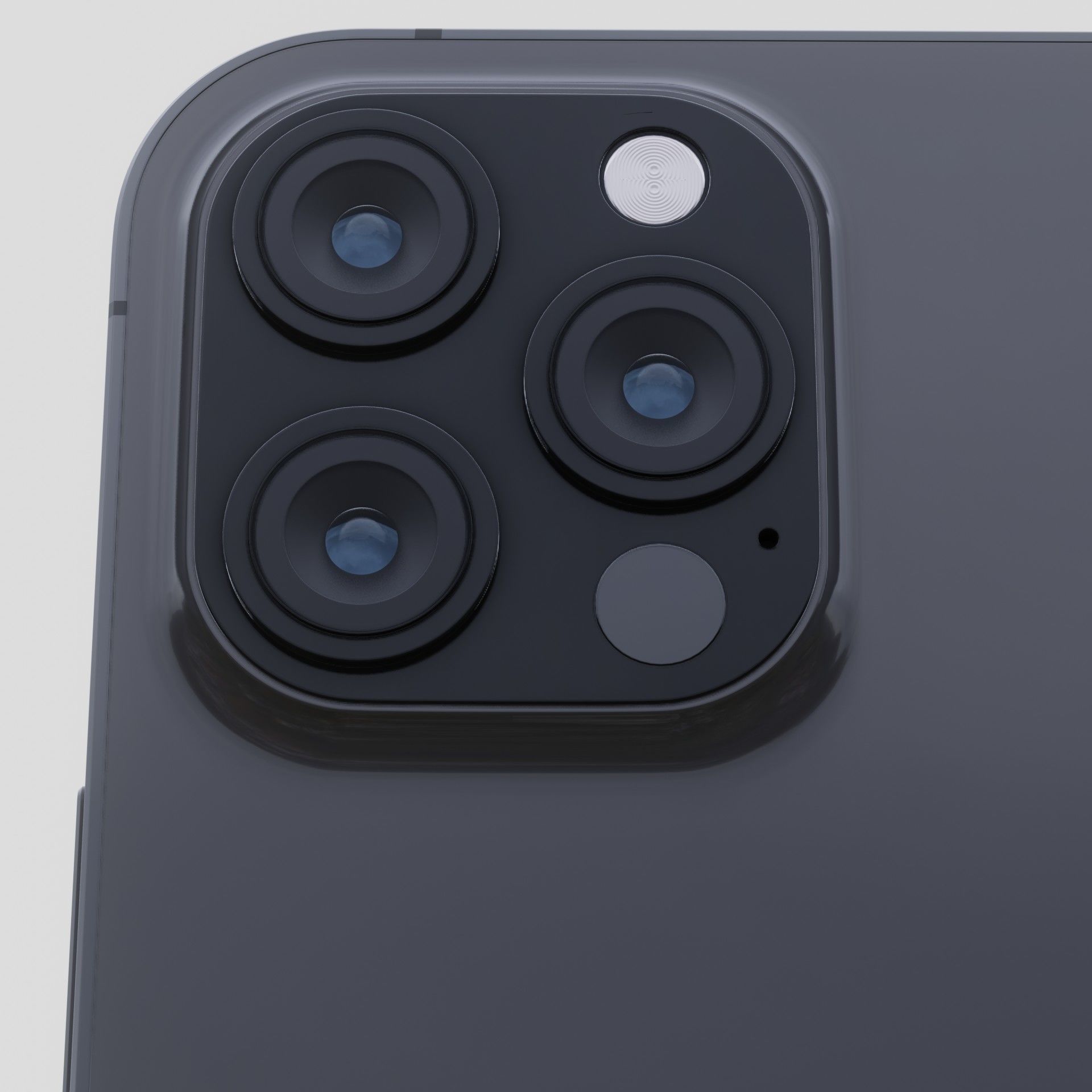 iPhone 12 Apple 2020 new design Low-poly 3D model_5