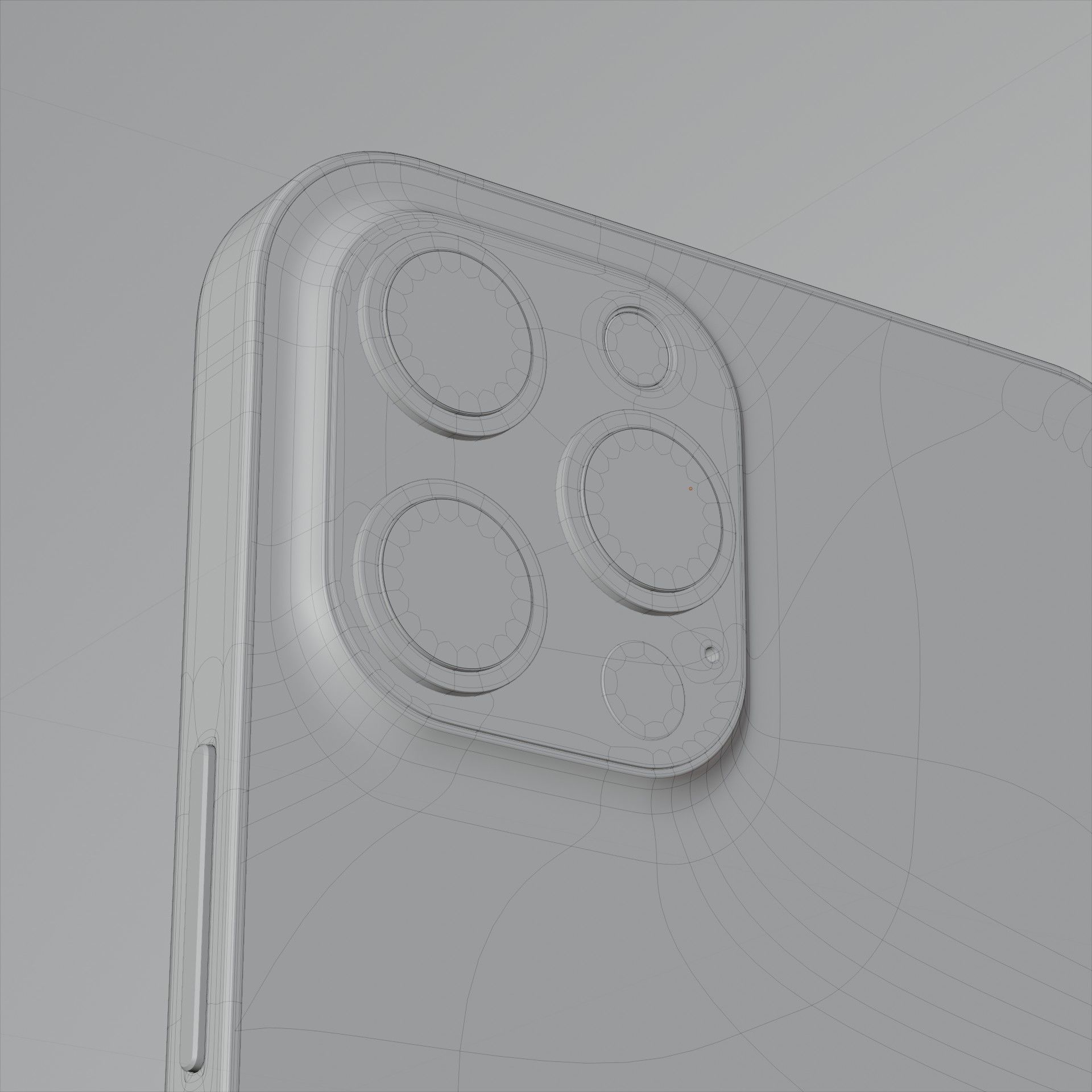 iPhone 12 Apple 2020 new design Low-poly 3D model_26